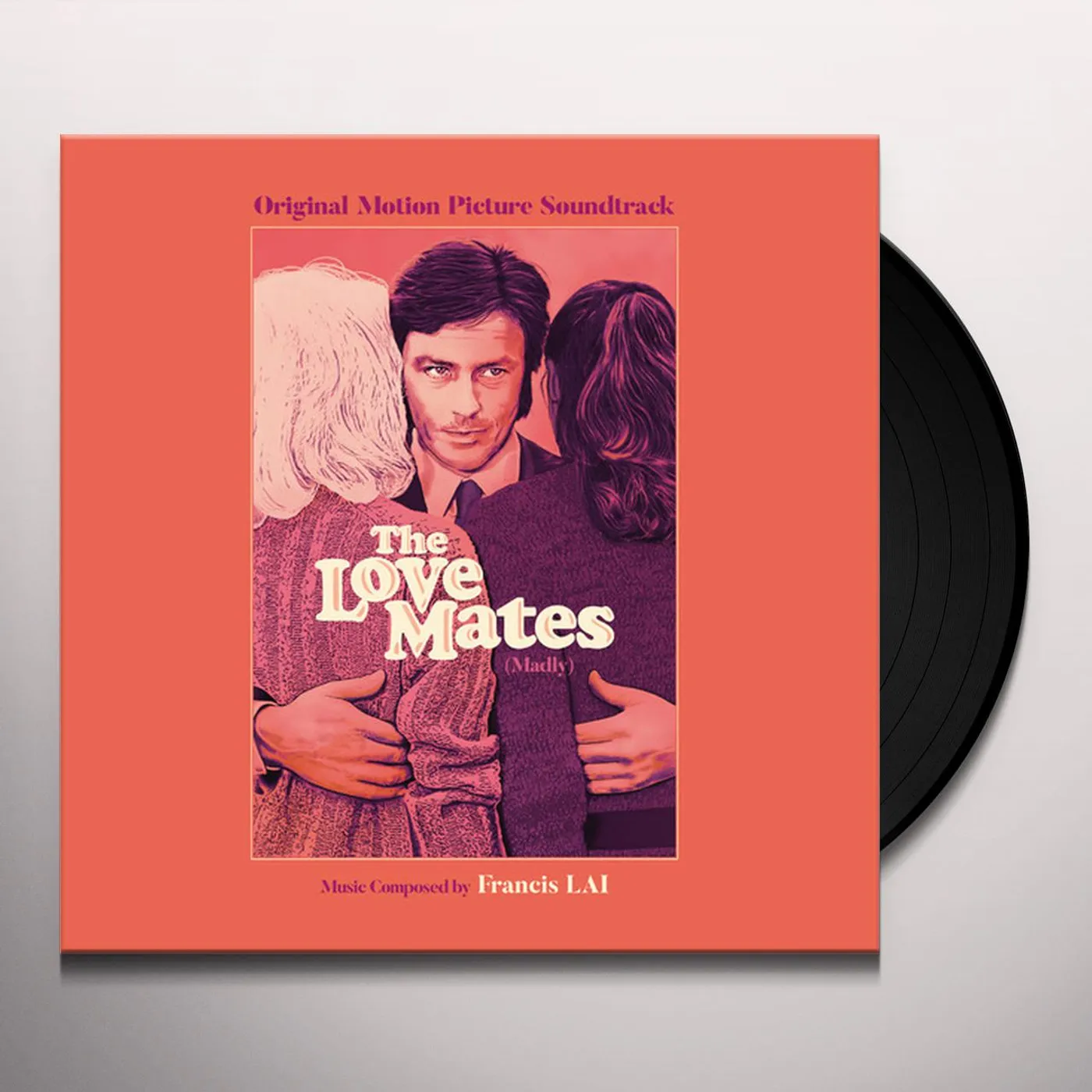 Francis Lai LOVE MATES (MADLY) / Original Soundtrack Vinyl Record