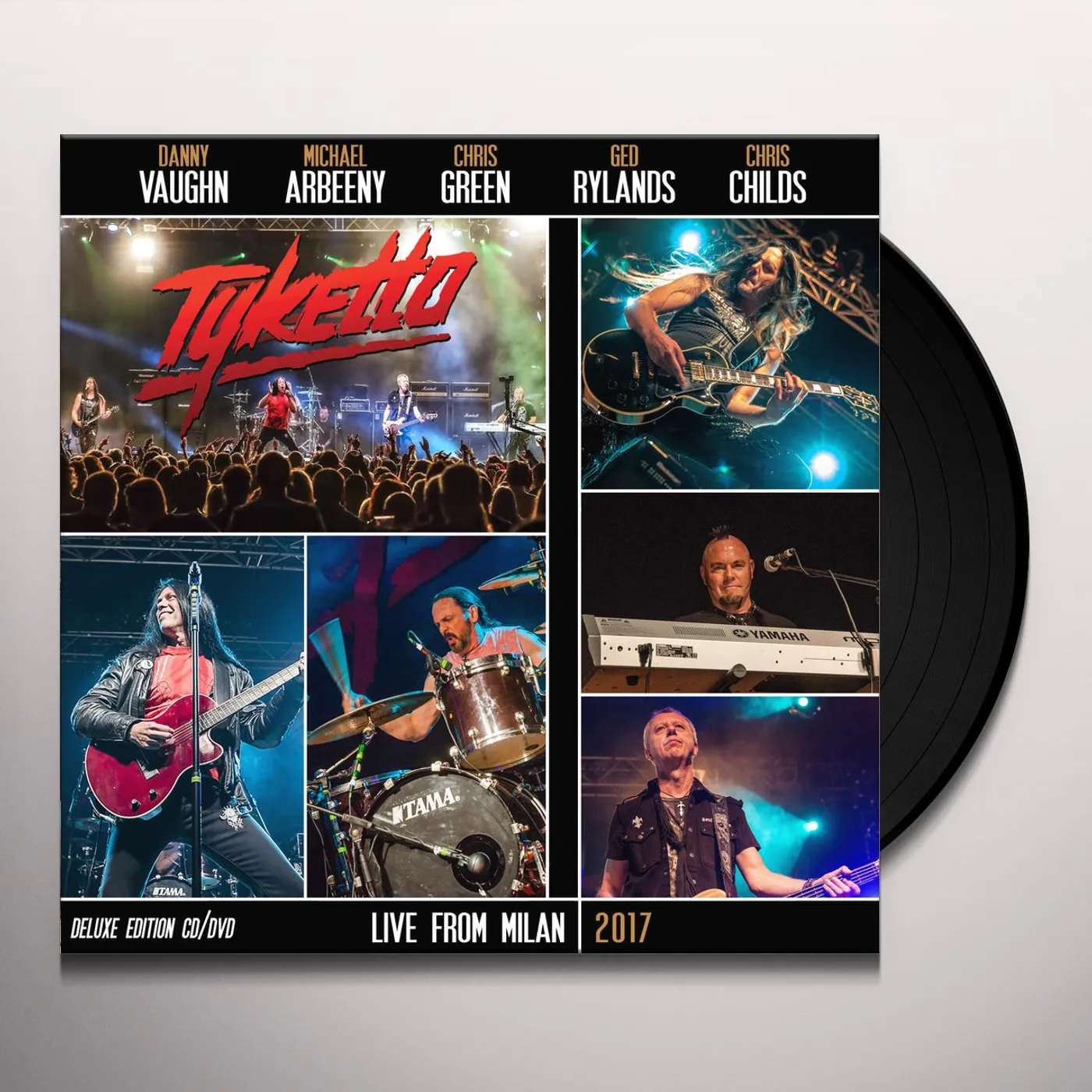Tyketto LIVE FROM MILAN 2017 Vinyl Record