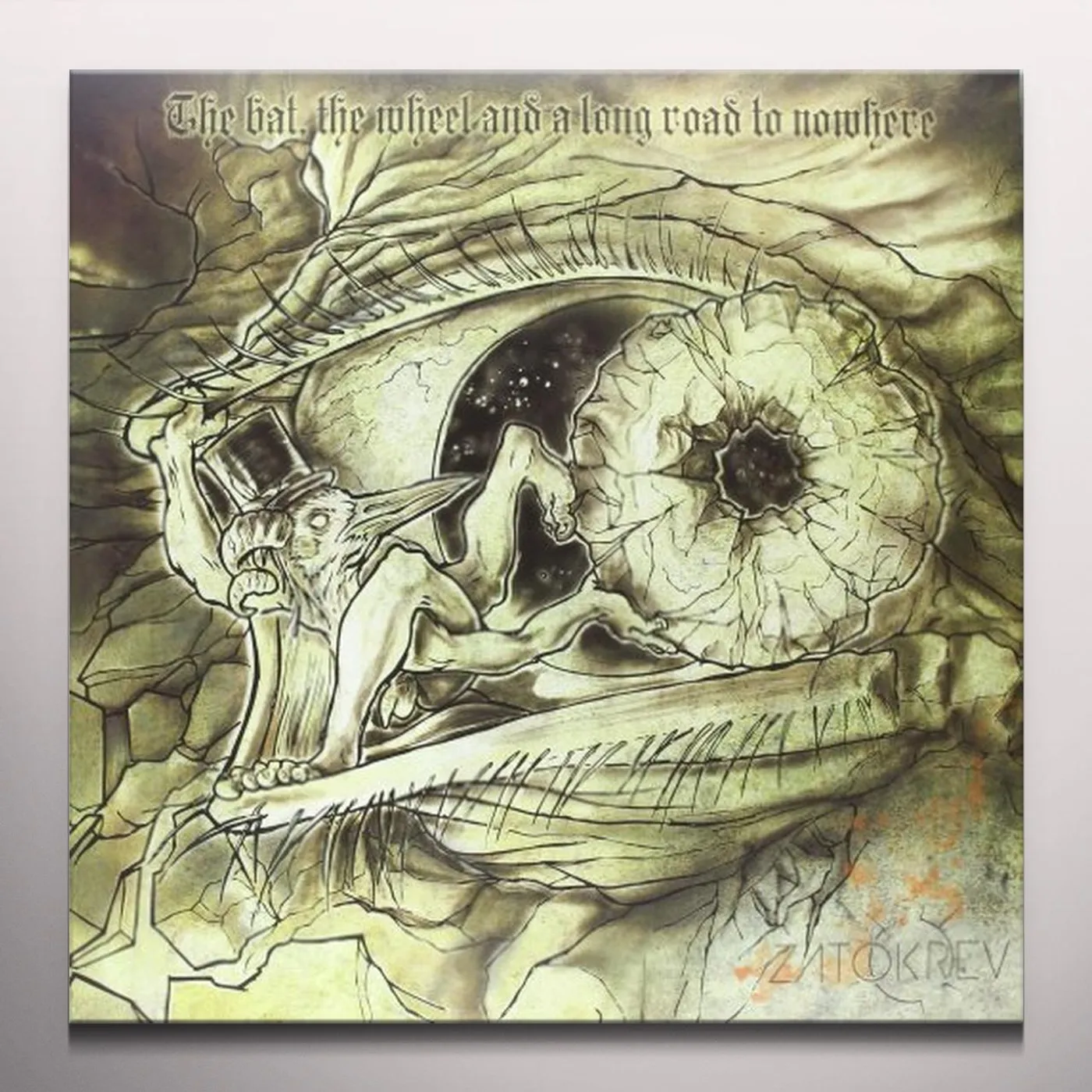 Zatokrev BAT THE WHEEL & A LONG ROAD TO NOWHERE Vinyl Record