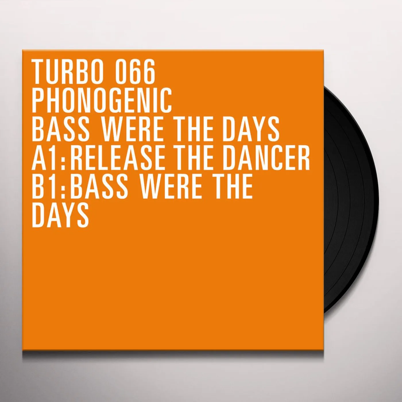 Phonogenic Bass Were the Days Vinyl Record