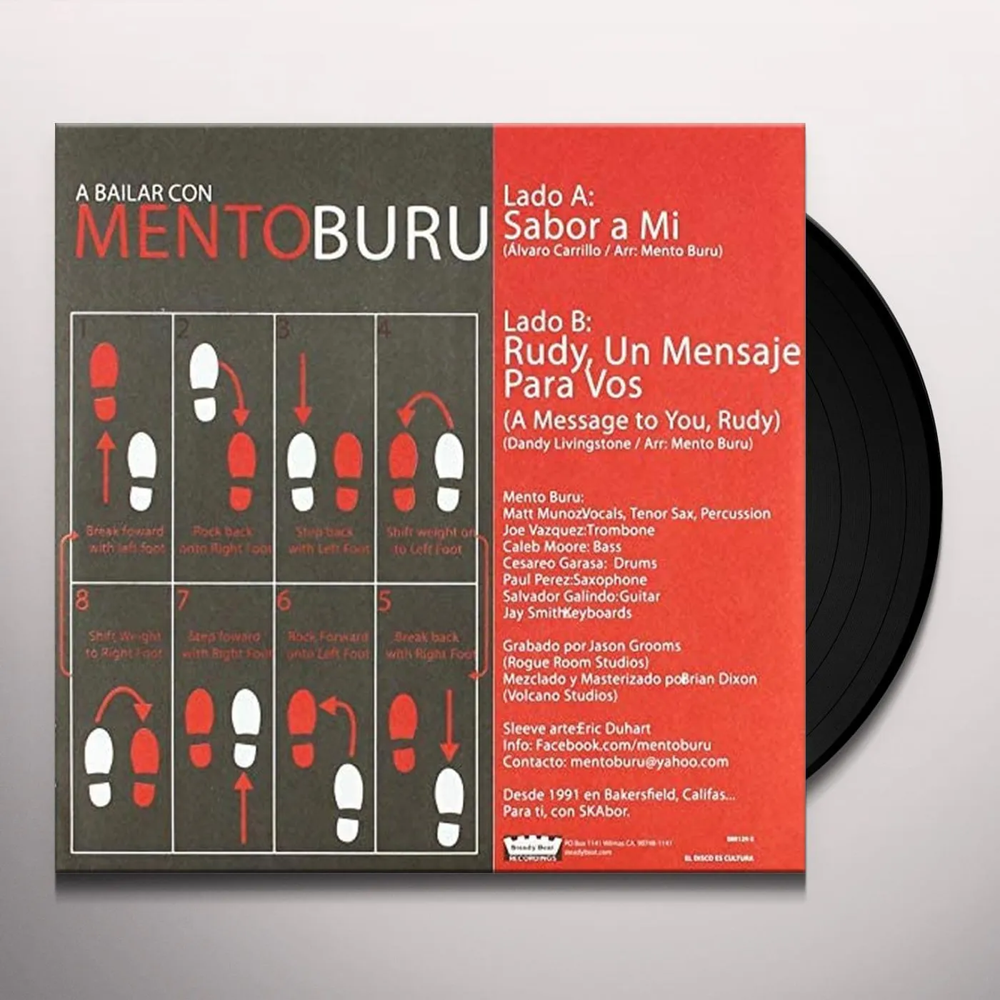 Mento Buru SABOR A MI Vinyl Record
