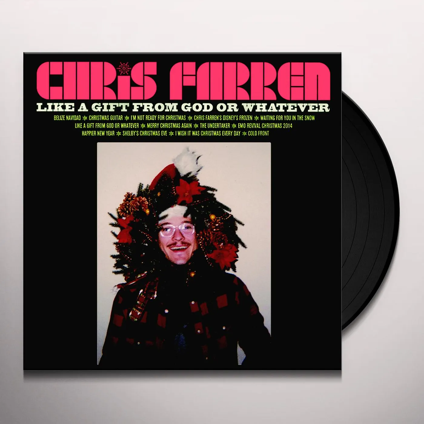 Chris Farren Like a Gift from God or Whatever Vinyl Record