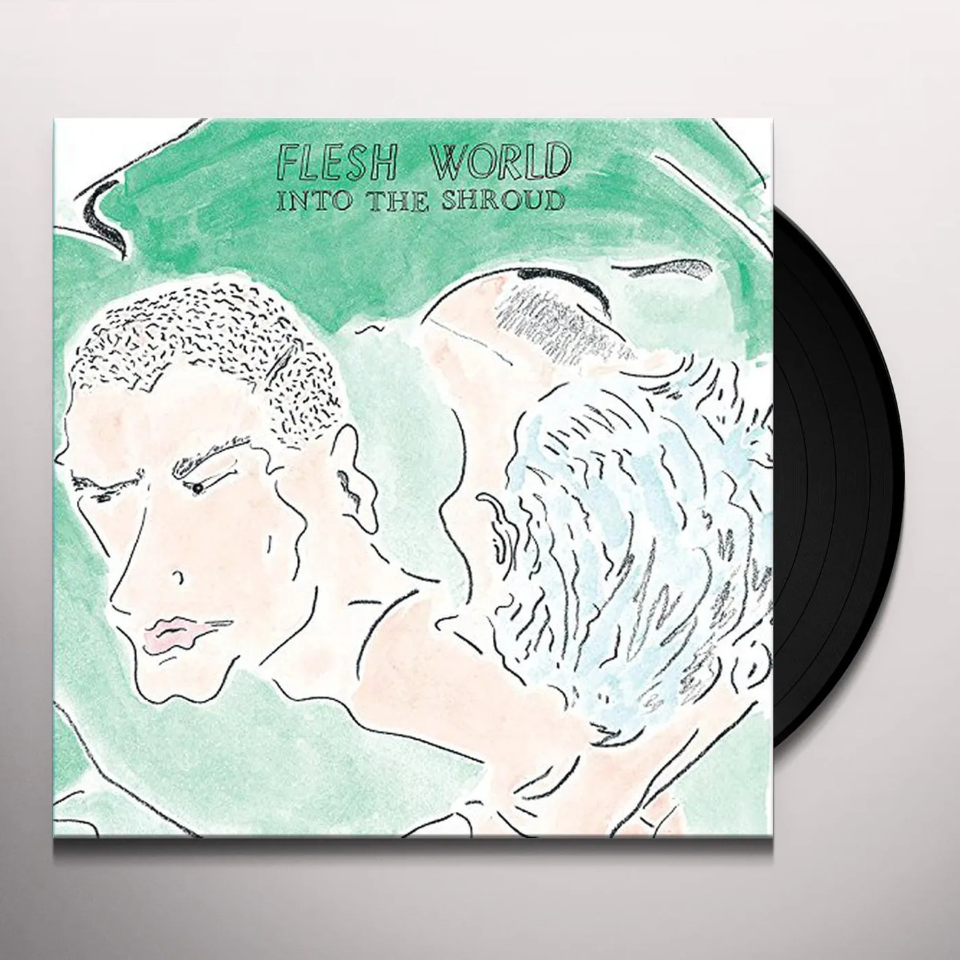 Flesh World Into the Shroud Vinyl Record