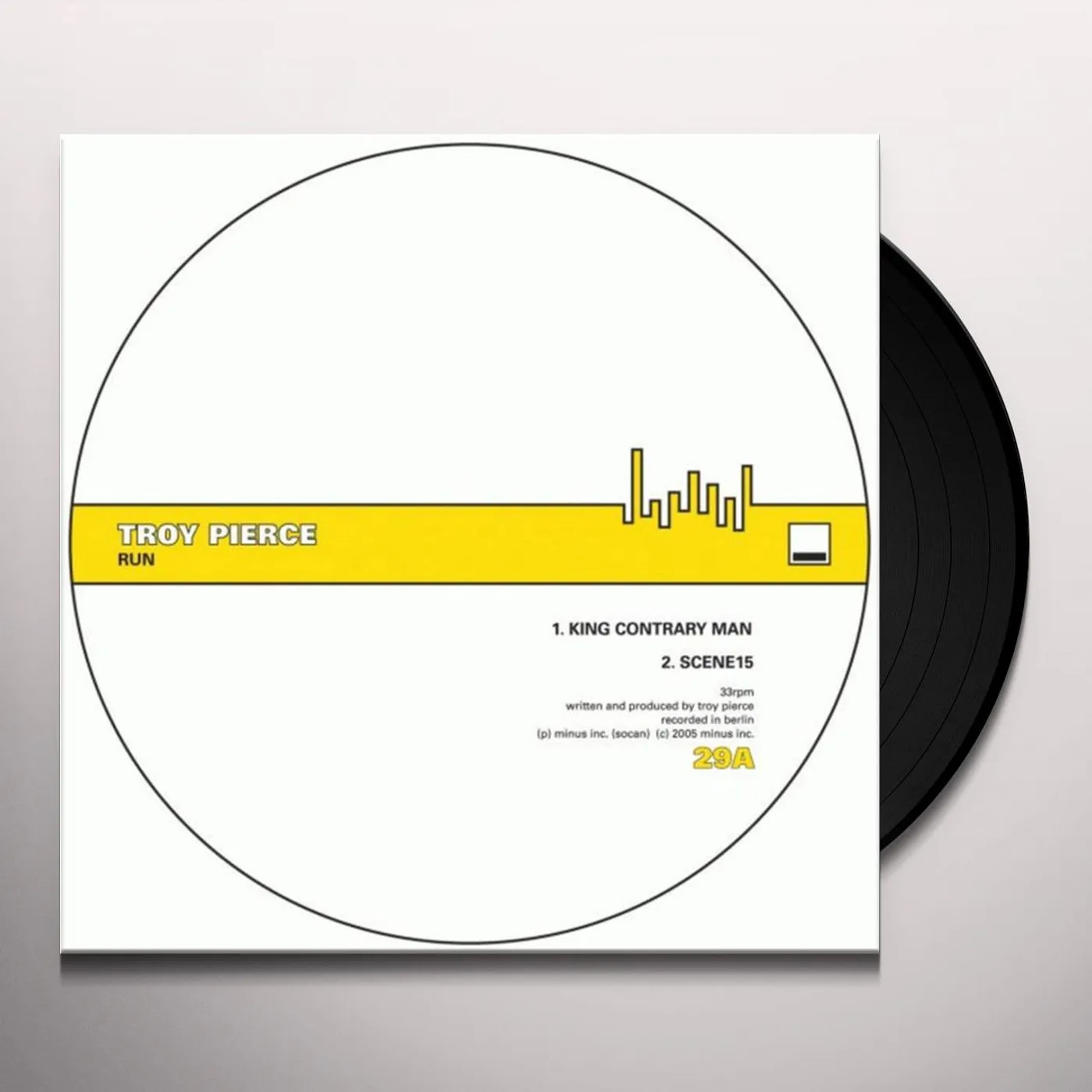 Troy Pierce Run Vinyl Record