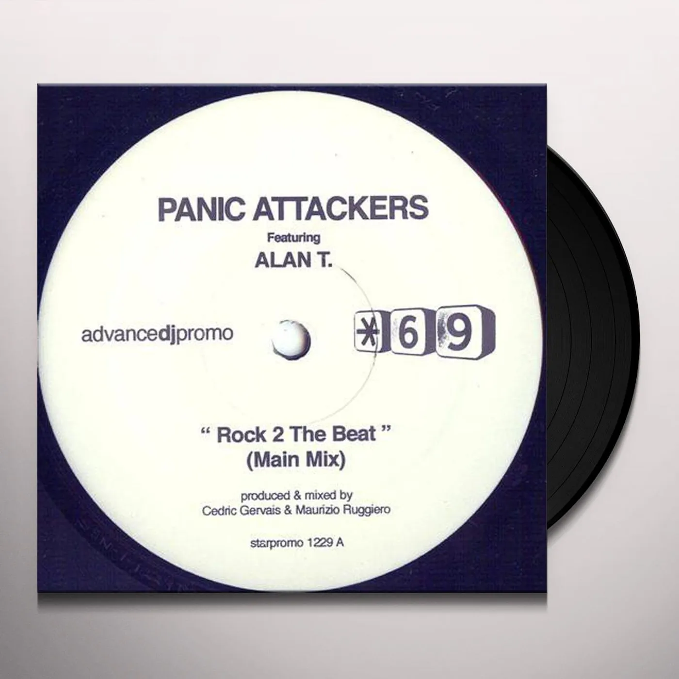Panic Attackers (feat. Alan T.) Rock to the Beat Vinyl Record