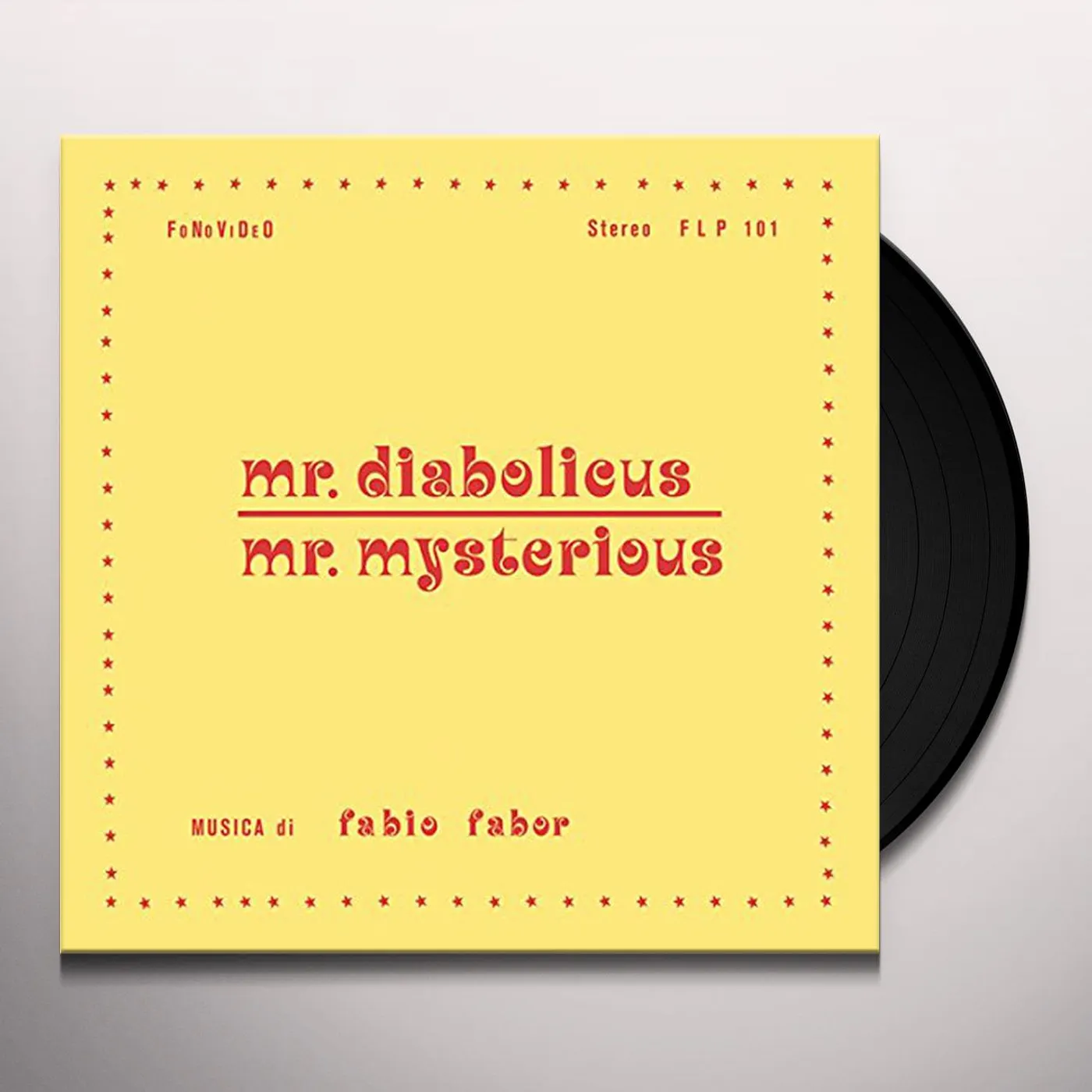 Fabor MR. DIABOLICUS: MR. MYSTERIOUS Vinyl Record