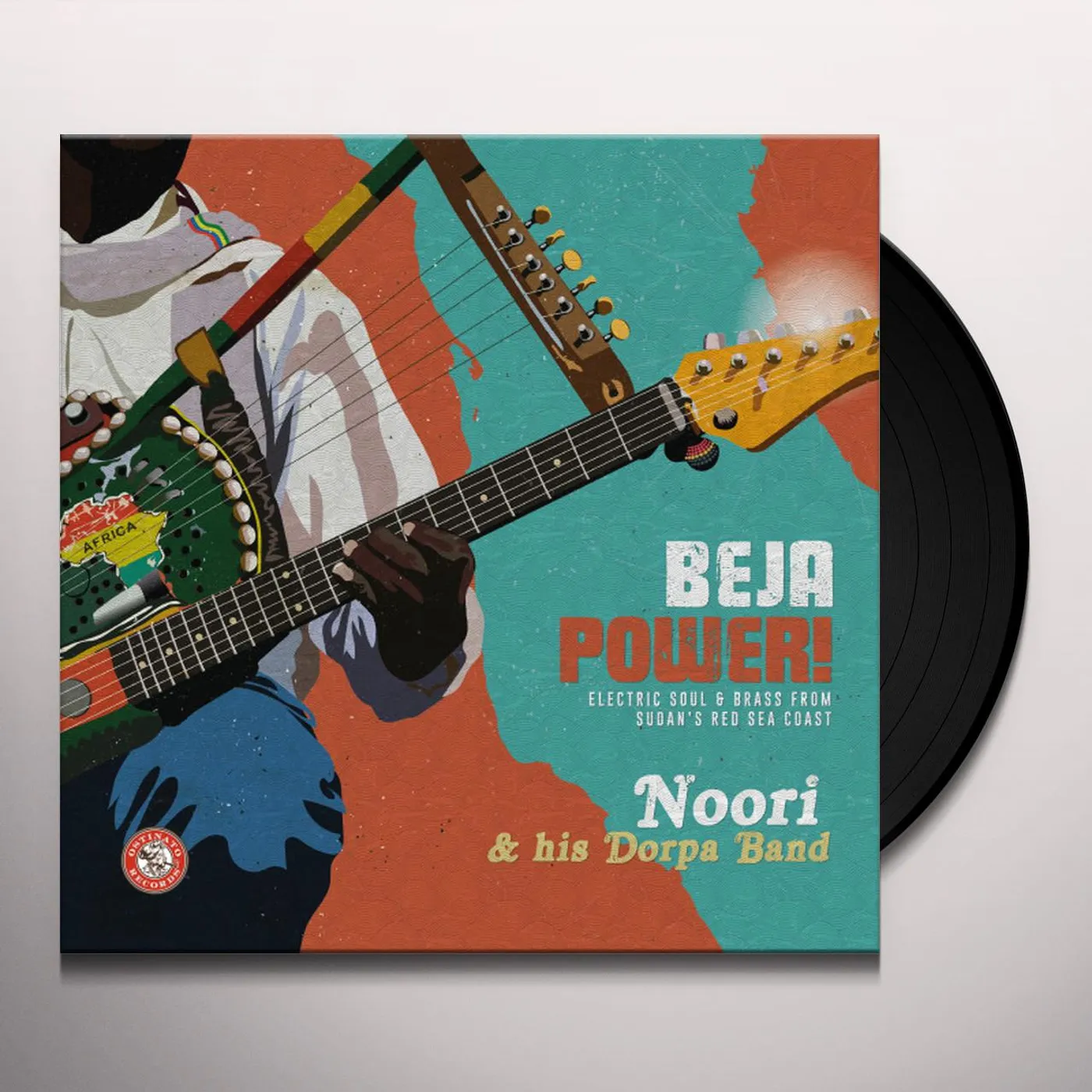 Noori & His Dorpa Band Beja Power! Electric Soul & Brass from Sudan's Red Sea Coast Vinyl Record