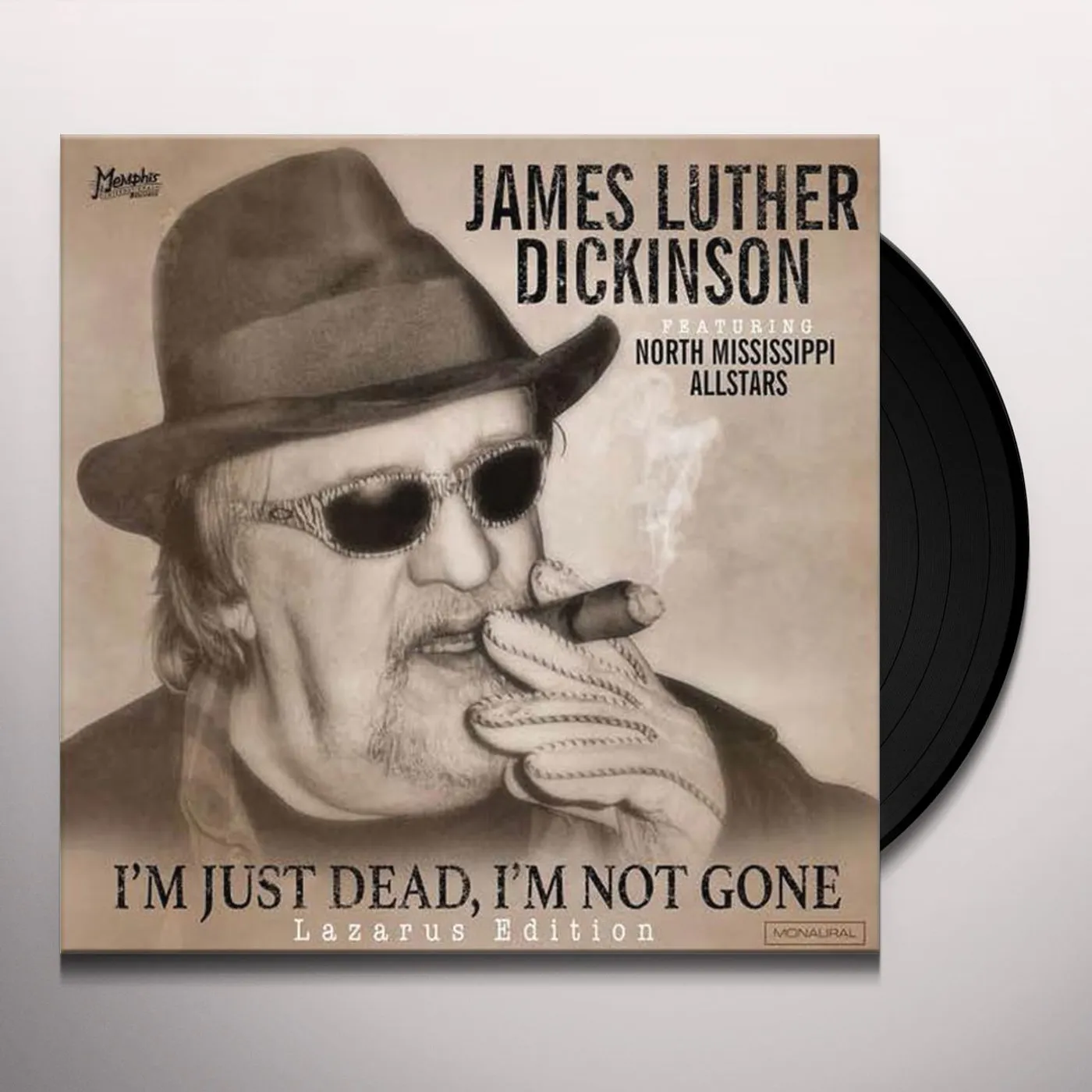 James Luther Feat. North Mississippi Dickinson I'M JUST DEAD, I'M NOT GONE: LAZARUS EDITION Vinyl Record