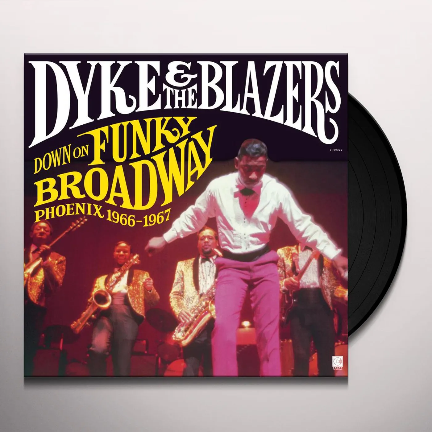 Dyke & The Blazers DOWN ON FUNKY BROADWAY: PHOENIX (1966-1967) (2LP) Vinyl Record
