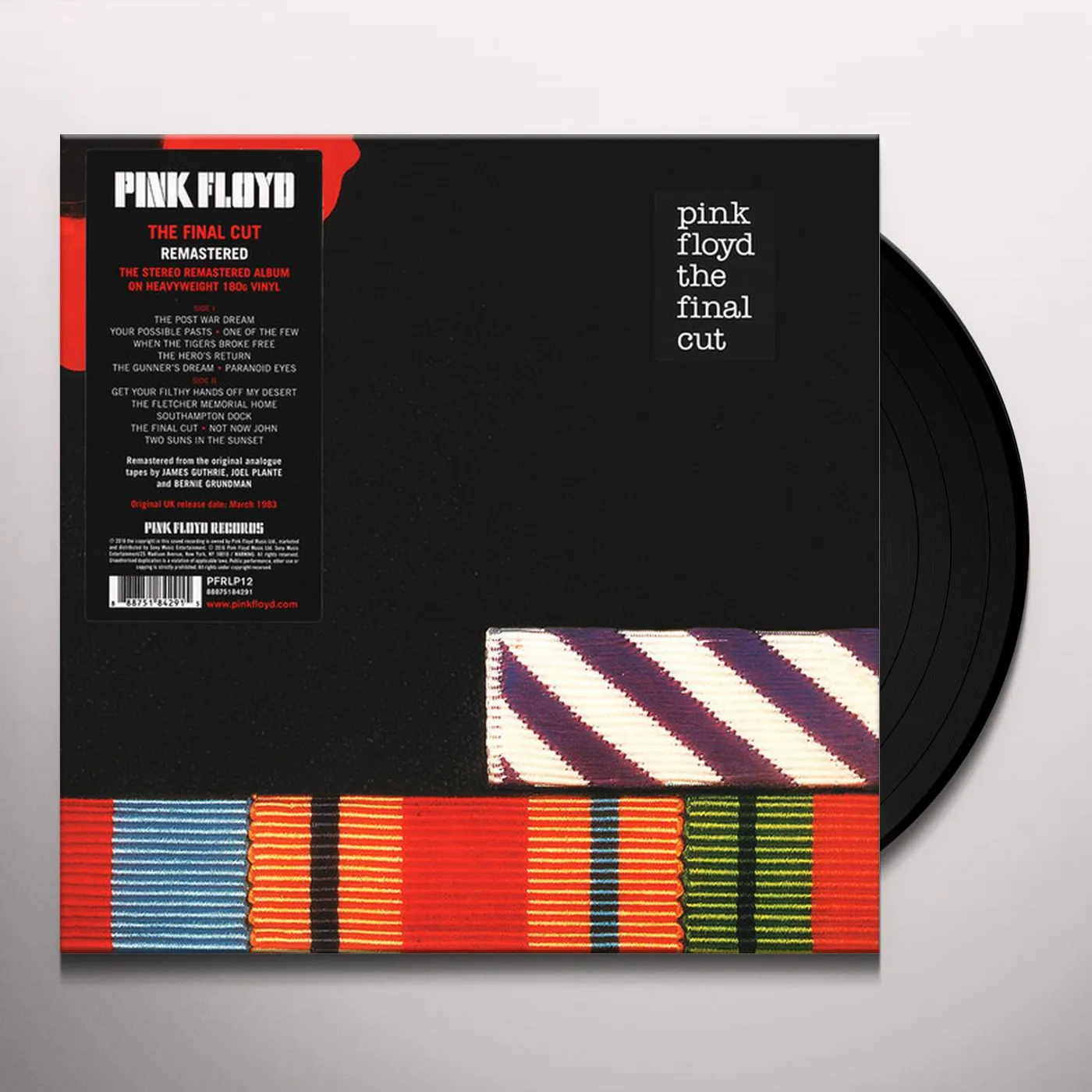 Pink Floyd FINAL CUT (180G/GATEFOLD) (2016 VERSION) Vinyl Record