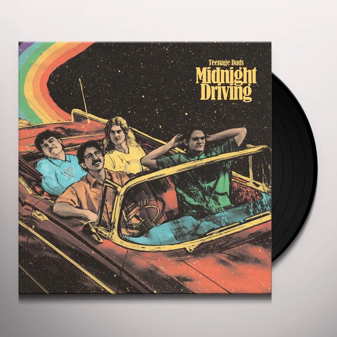 Teenage Dads Midnight Driving Vinyl Record