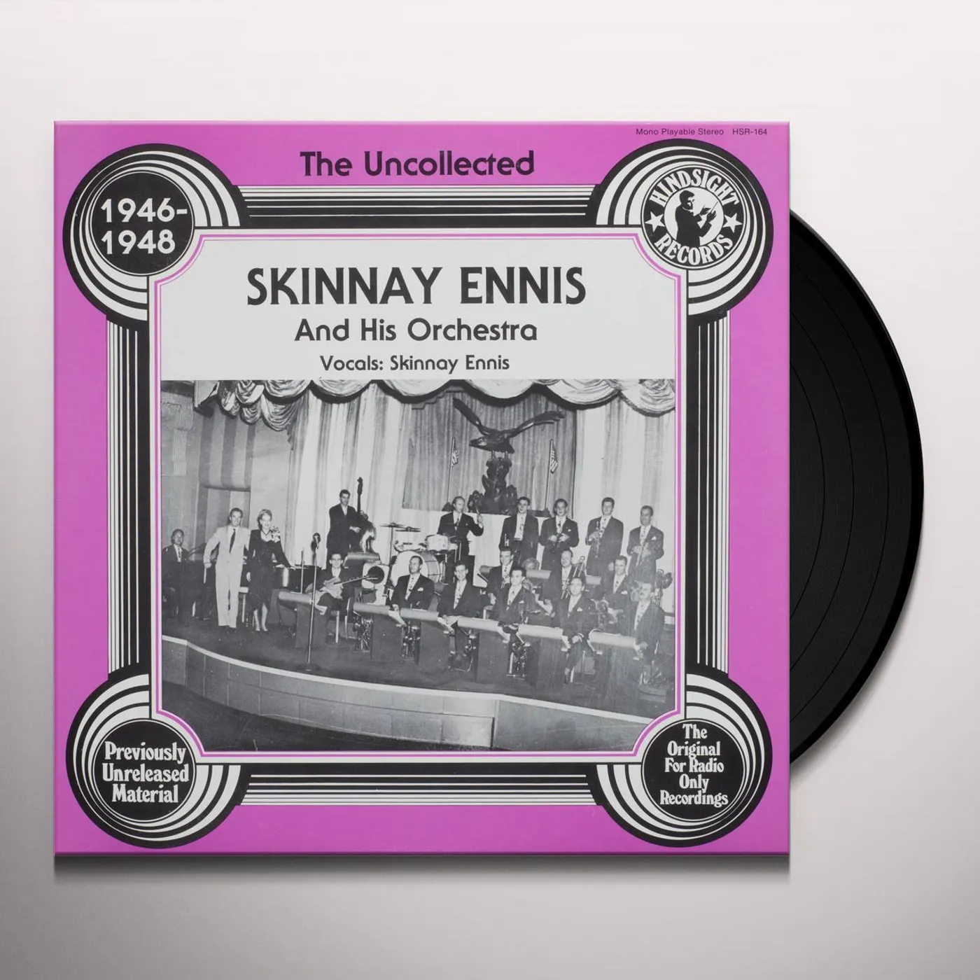 Skinnay Ennis and His Orchestra UNCOLLECTED Vinyl Record
