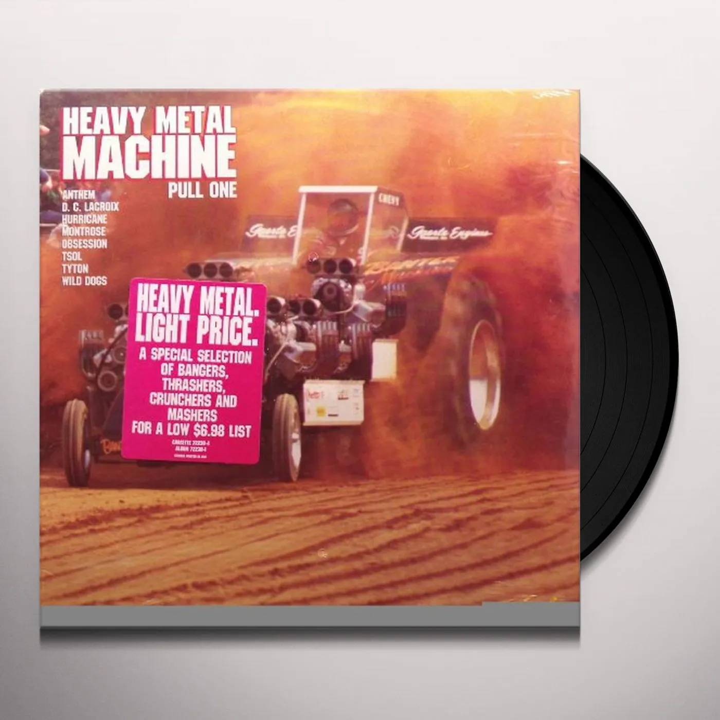 Heavy Metal Machine Pull One ANTHEM/D.C. LACROIX/HURRICANE/MONTROSE Vinyl Record
