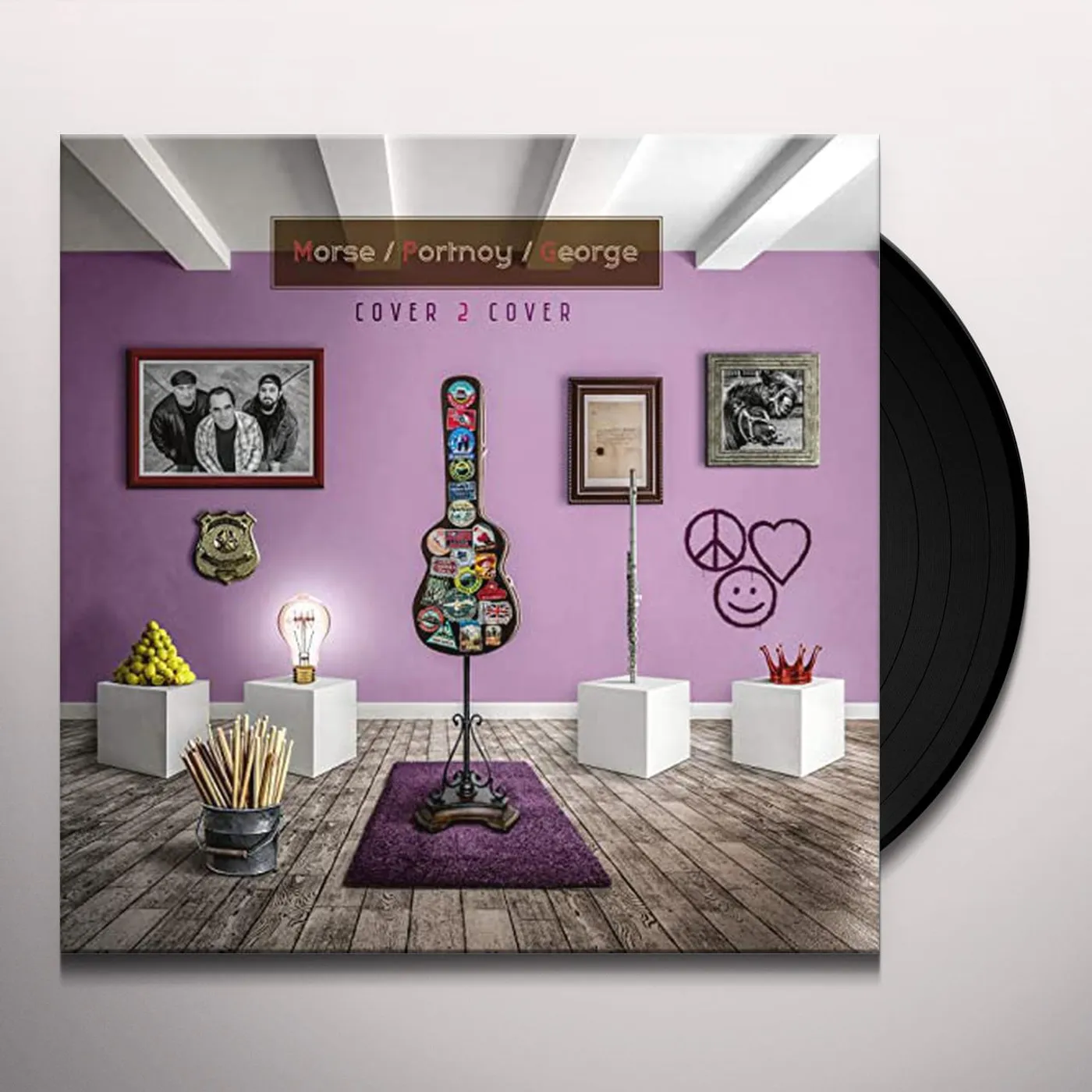 Morse/Portnoy/George COVER TO COVER Vinyl Record