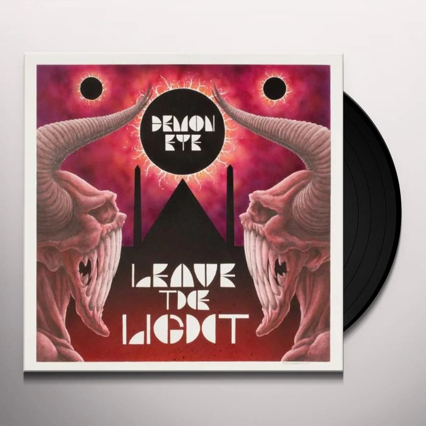 Demon Eye LEAVE THE LIGHT Vinyl Record - UK Release
