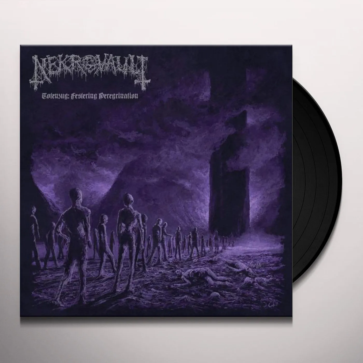 Nekrovault Totenzug: Festering Peregrination Vinyl Record