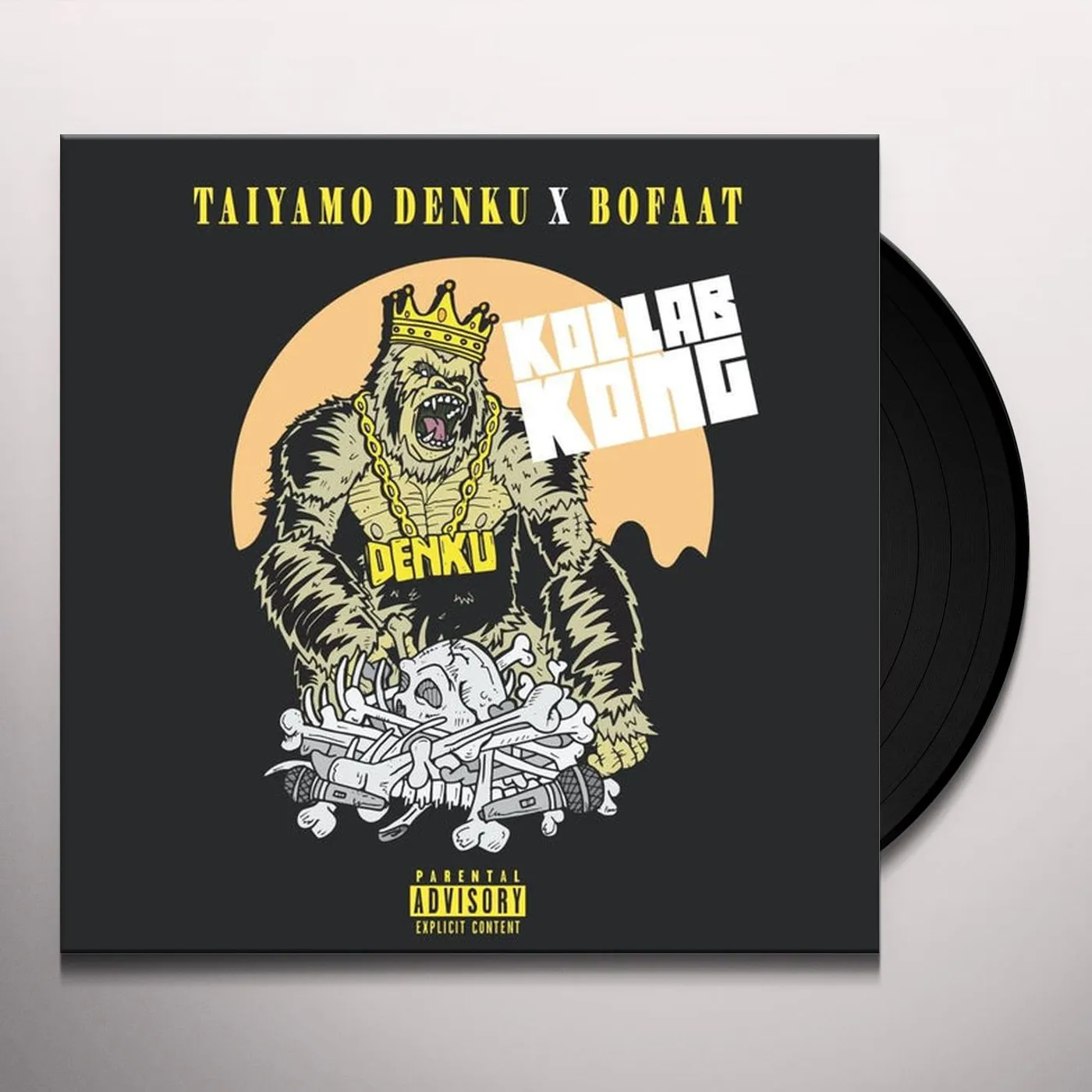 Taiyamo Denku / Bofaatbeatz KOLLAB KOING (SPLATTERED VINYL) Vinyl Record