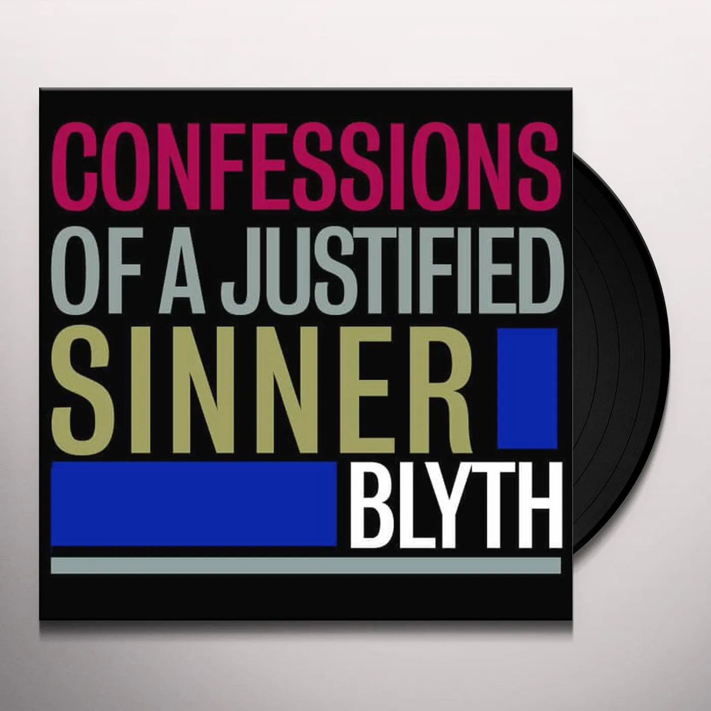 Blyth CONFESSIONS OF A JUSTIFIED SINNER Vinyl Record