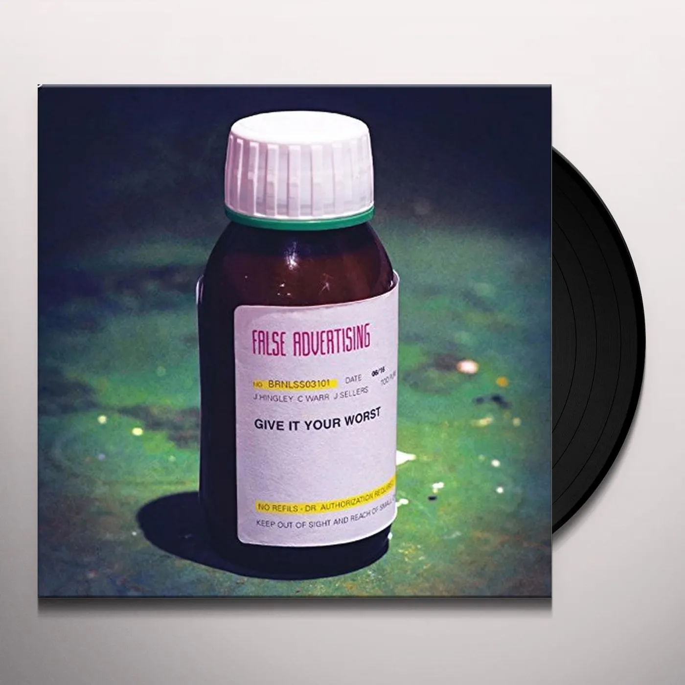 False Advertising GIVE IT YOUR WORST Vinyl Record