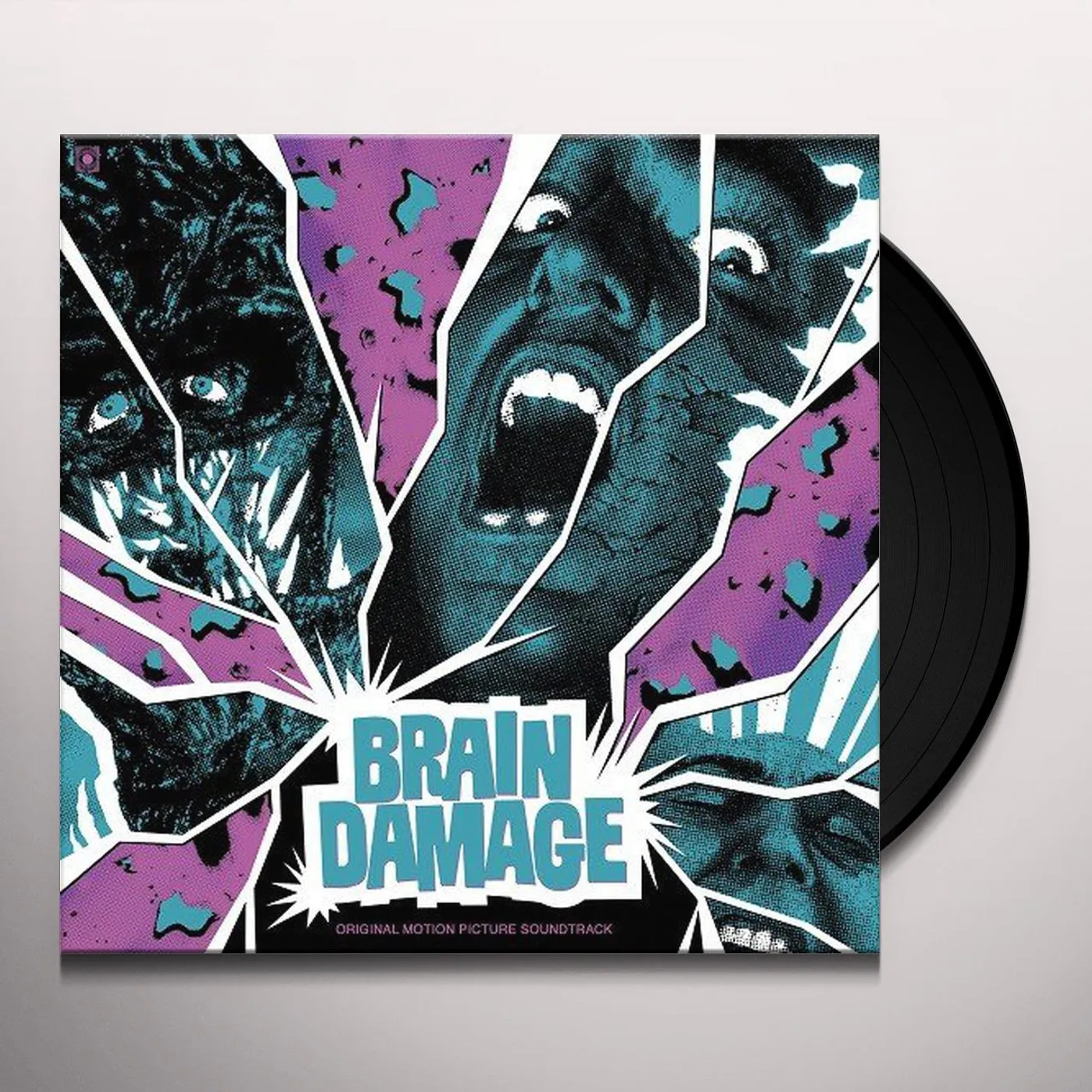 Gus Russo & Clutch Reiser  BRAIN DAMAGE / Original Soundtrack Vinyl Record