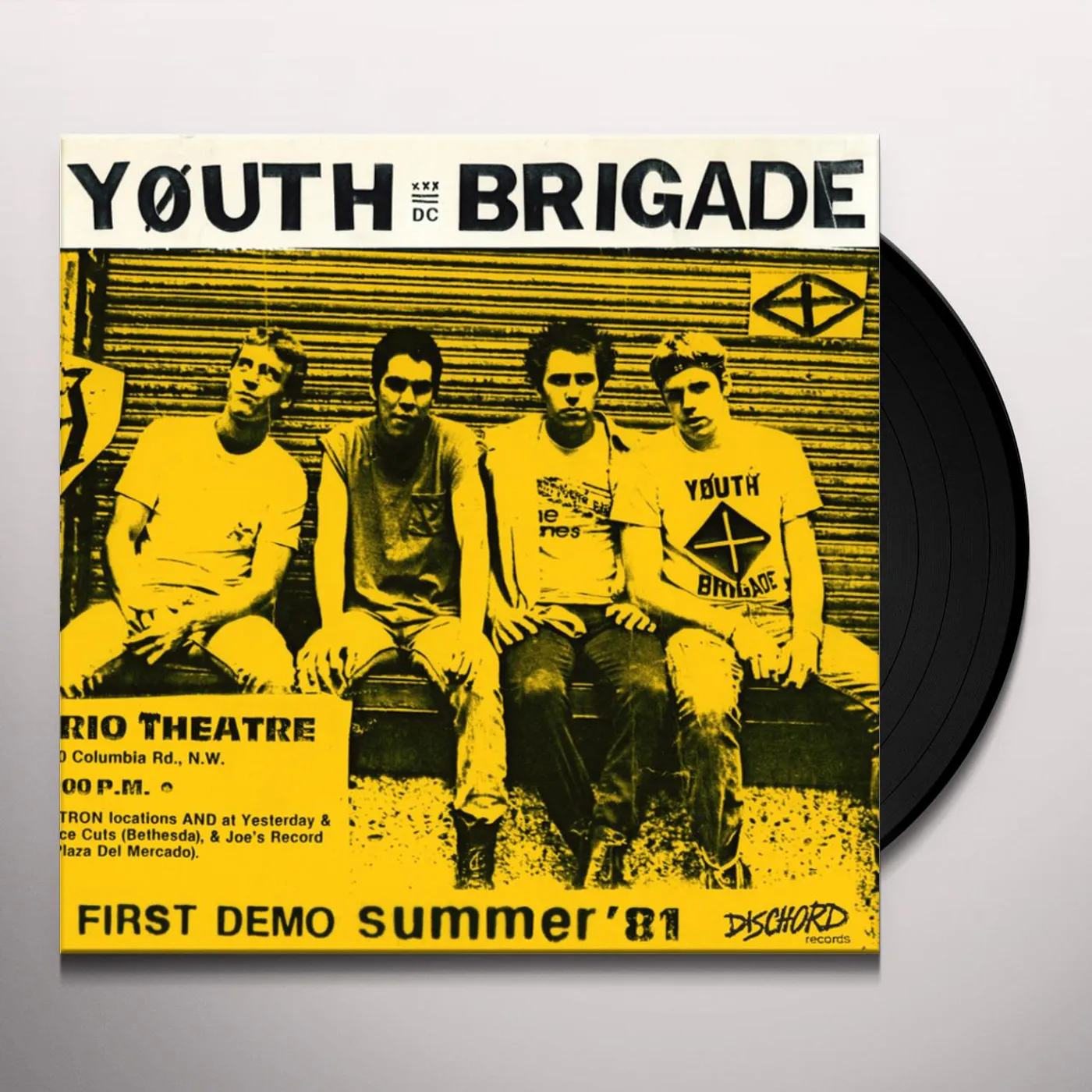 Youth Brigade COMPLETE FIRST DEMO Vinyl Record