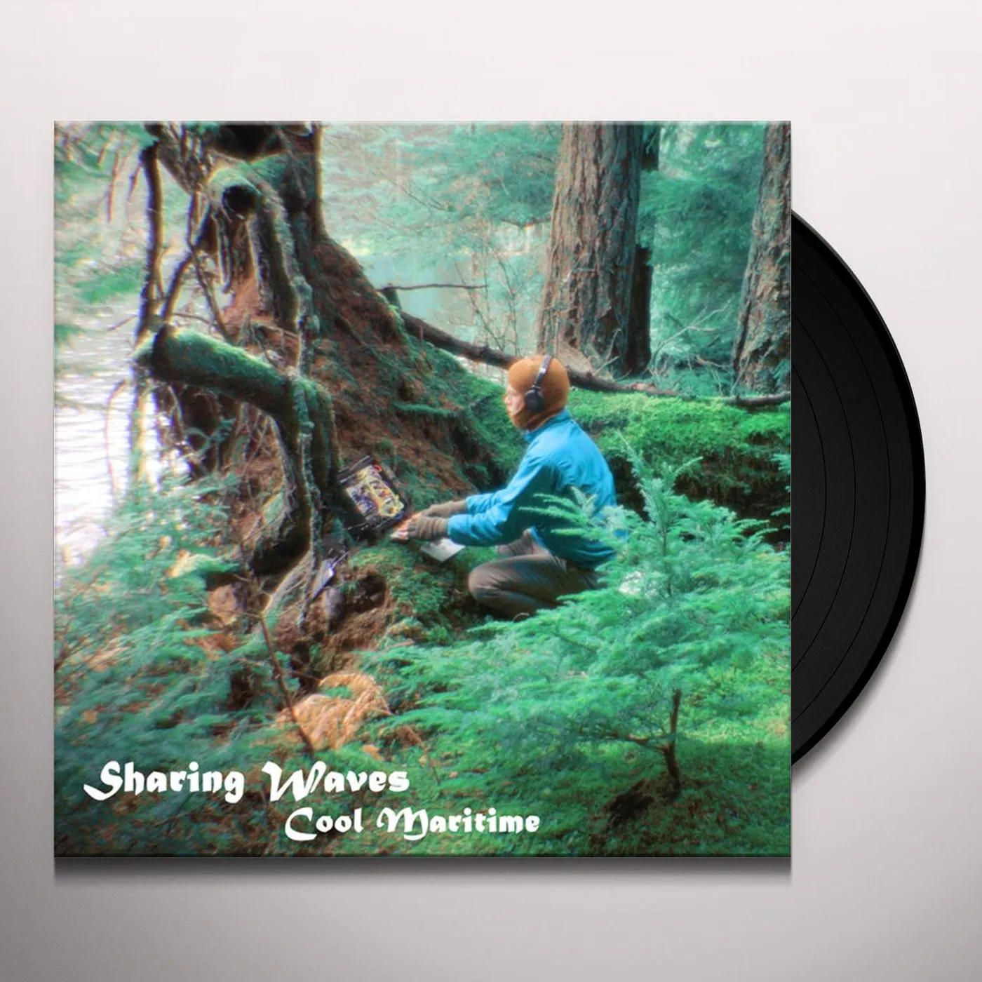 Cool Maritime Sharing Waves Vinyl Record