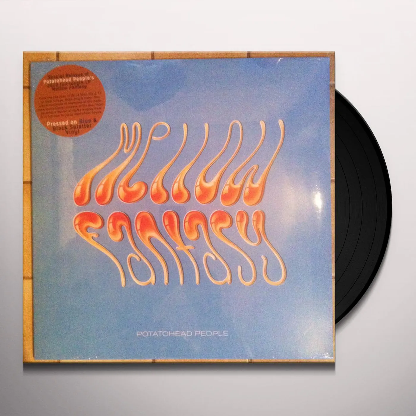 Potatohead People MELLOW FANTASY (BLUE & BLACK SWIRL VINYL) Vinyl Record