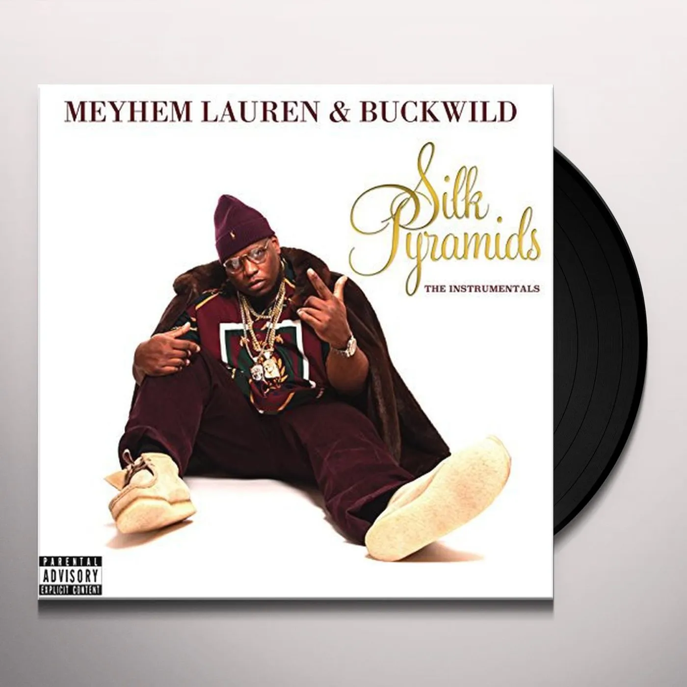 Buckwild & Lauren Meyhem SILK PYRAMIDS: THE INSTRUMENTALS Vinyl Record
