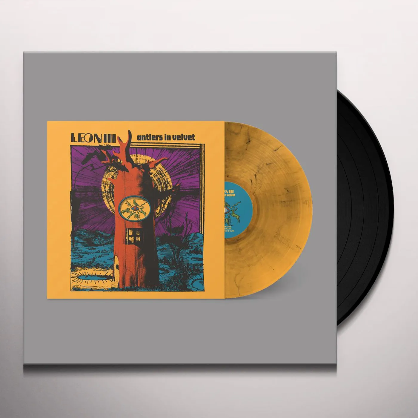 Leon III Antlers in Velvet Vinyl Record