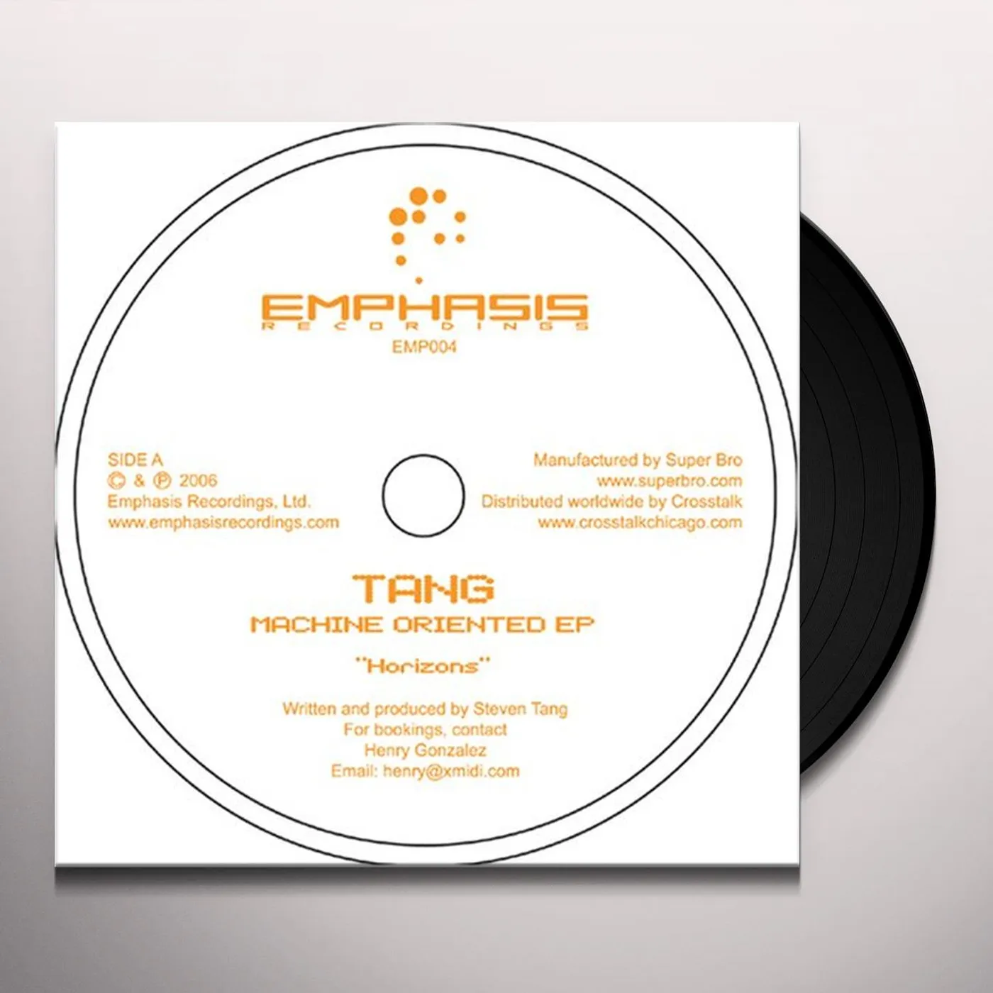 Tang MACHINE ORIENTED Vinyl Record