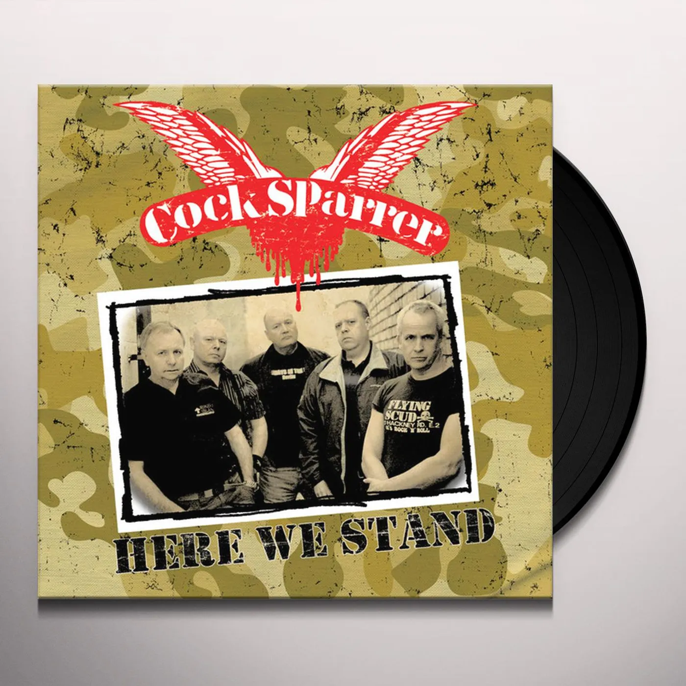 Cock Sparrer Here We Stand Vinyl Record