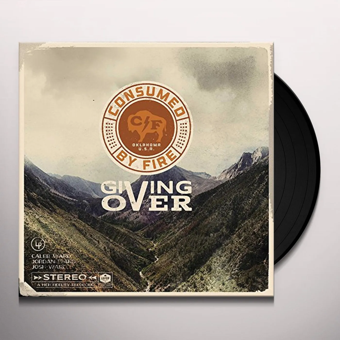 Consumed By Fire Giving Over Vinyl Record