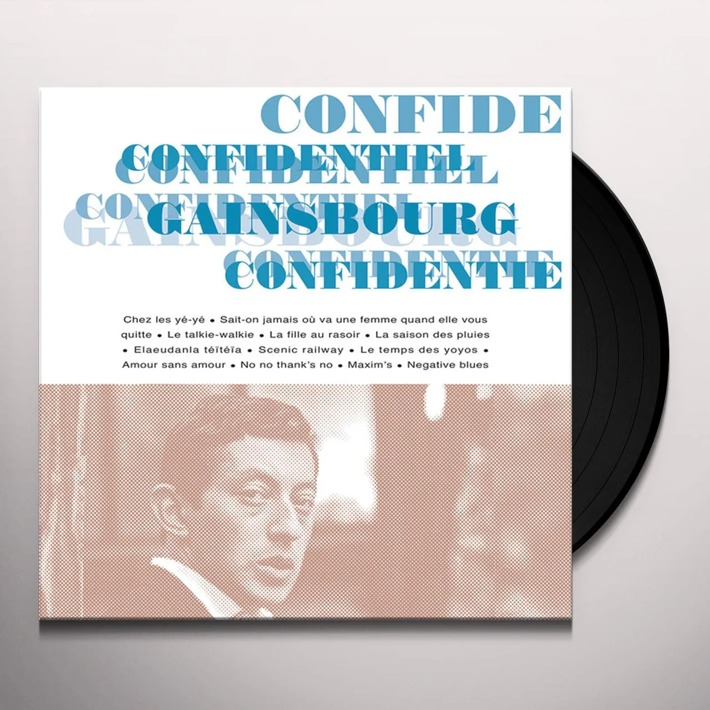 Serge Gainsbourg Confidentiel Vinyl Record