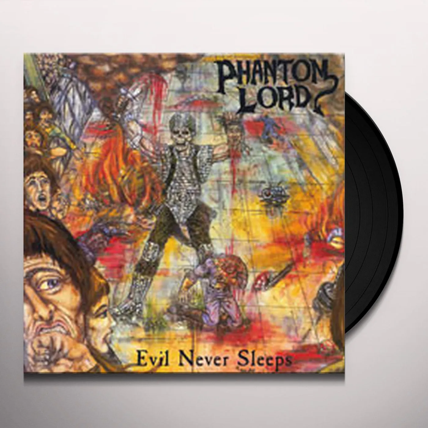 Phantom Lord Evil Never Sleeps Vinyl Record