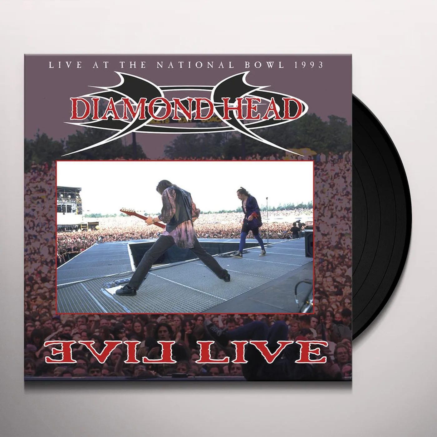 Diamond Head EVIL LIVE Vinyl Record