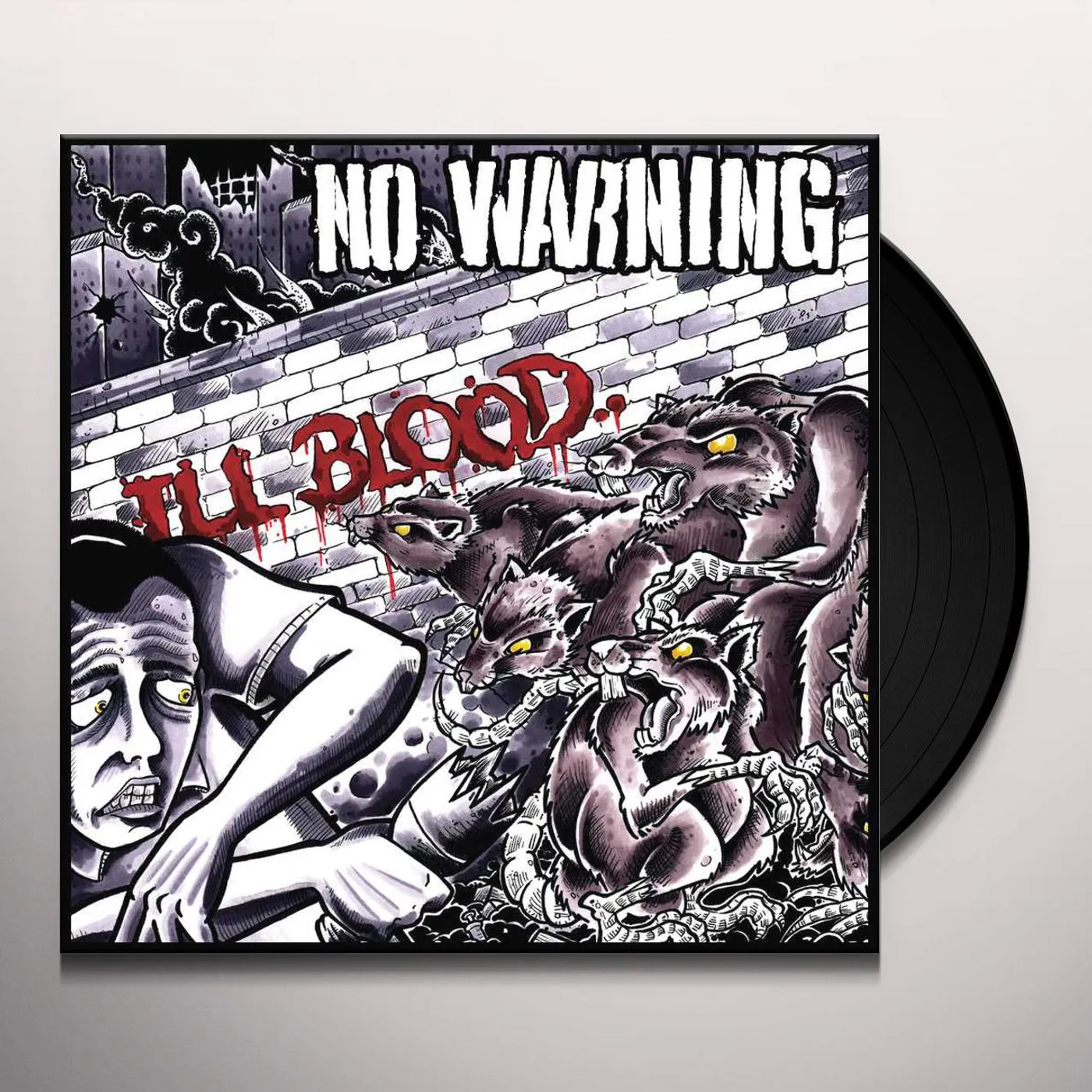 No Warning III BLOOD Vinyl Record