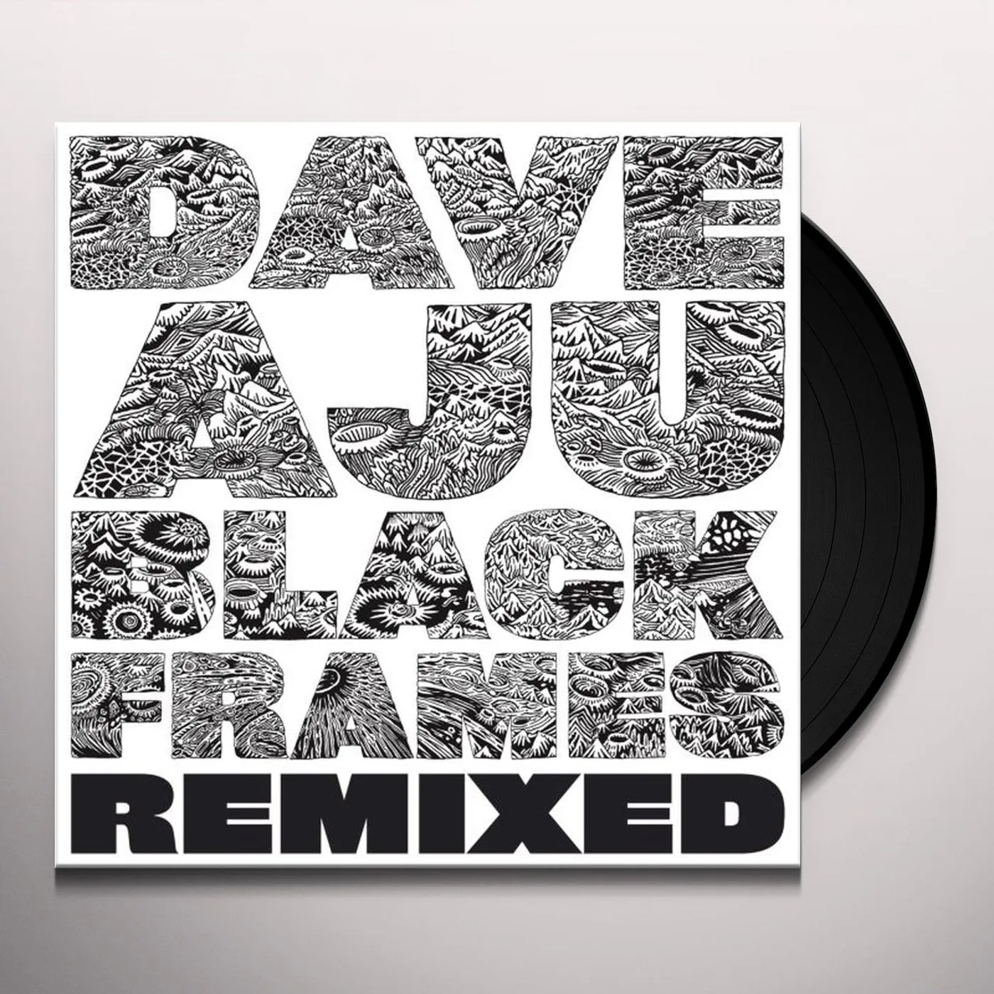Dave Aju Black Frames Remixed Vinyl Record