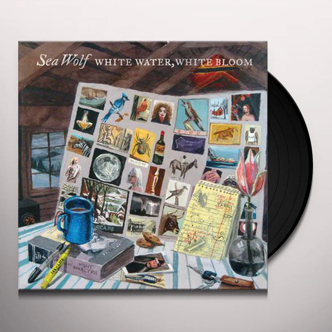 Sea Wolf White Water, White Bloom Vinyl Record