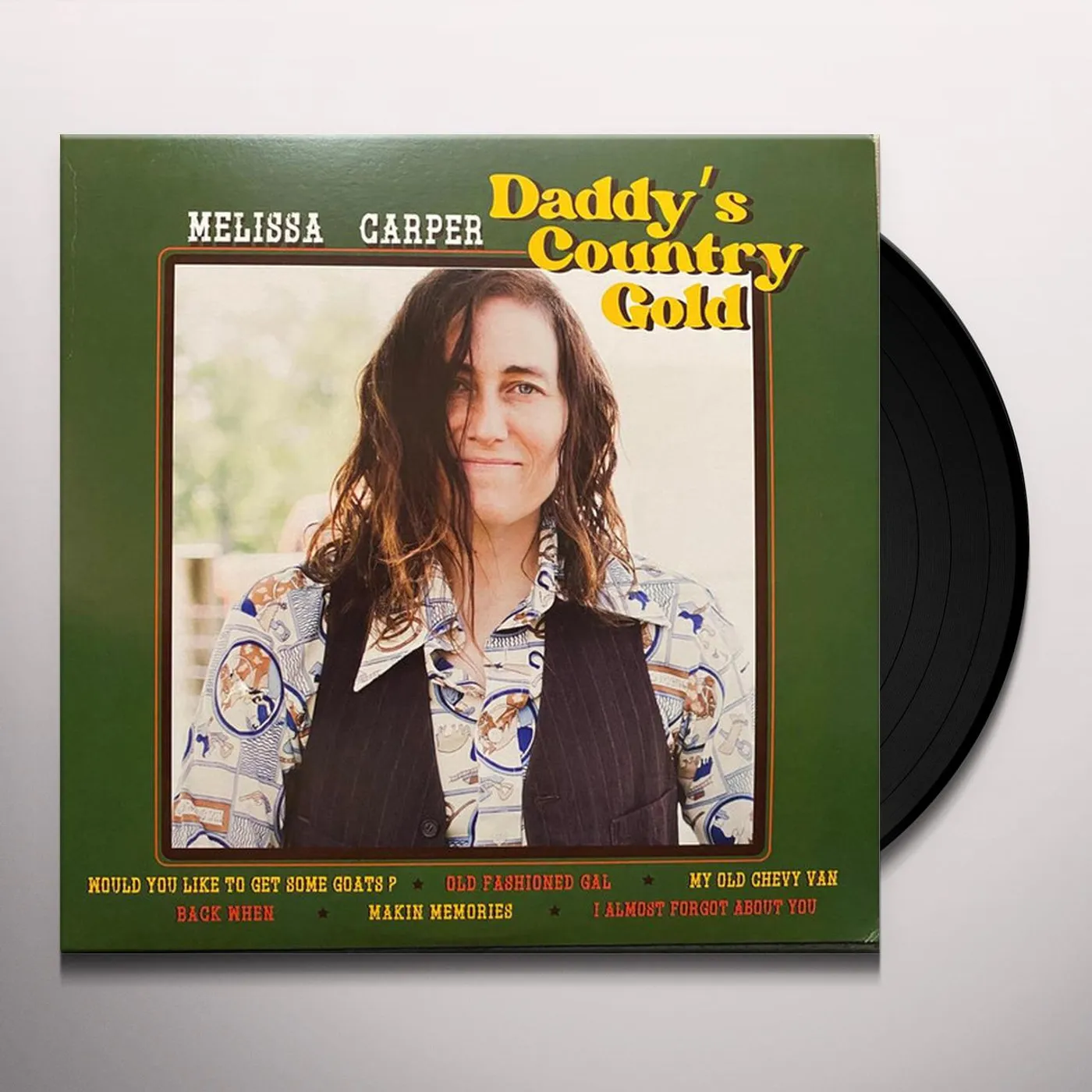 Melissa Carper Daddy's Country Gold Vinyl Record