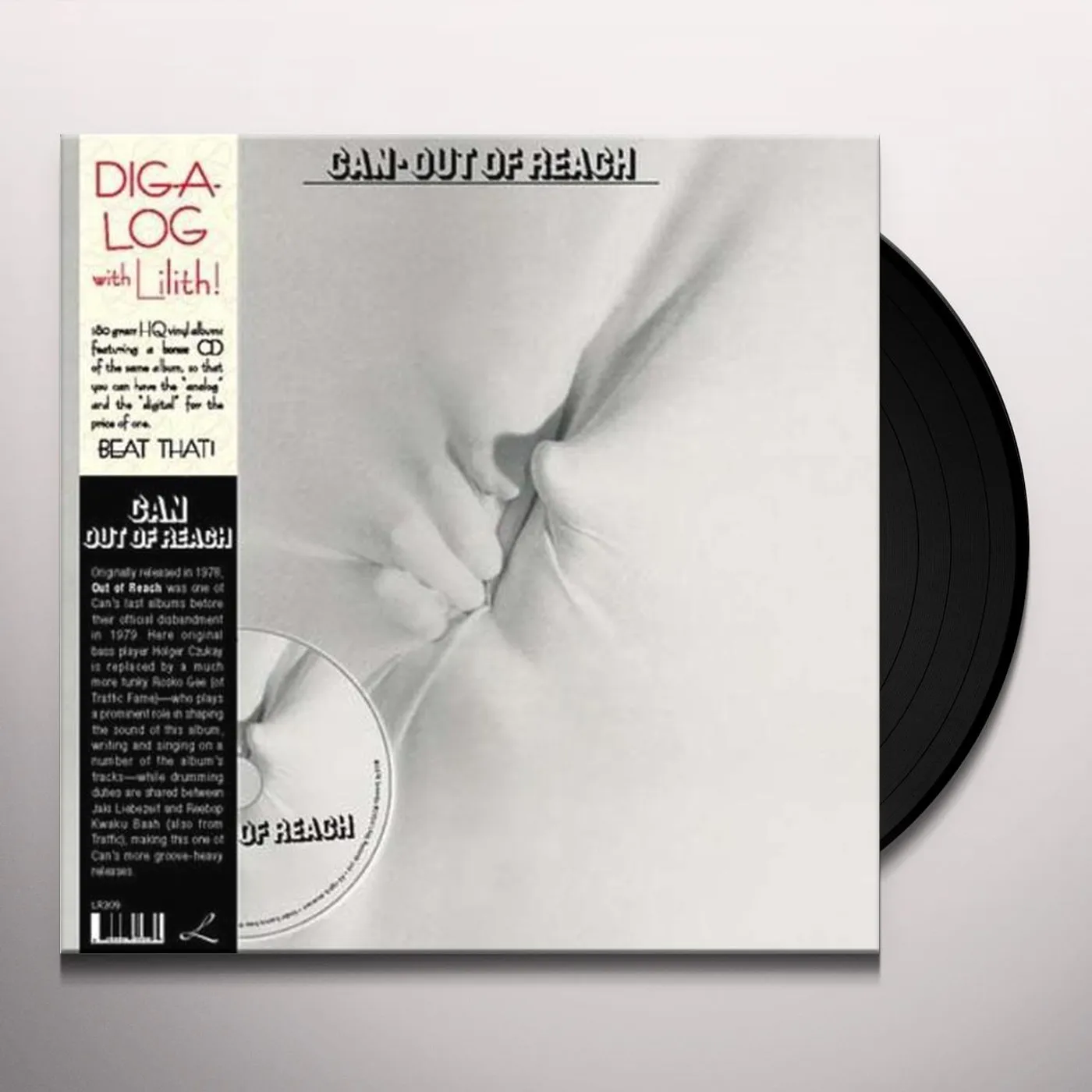 CAN OUT OF REACH Vinyl Record - w/CD, 180 Gram Pressing