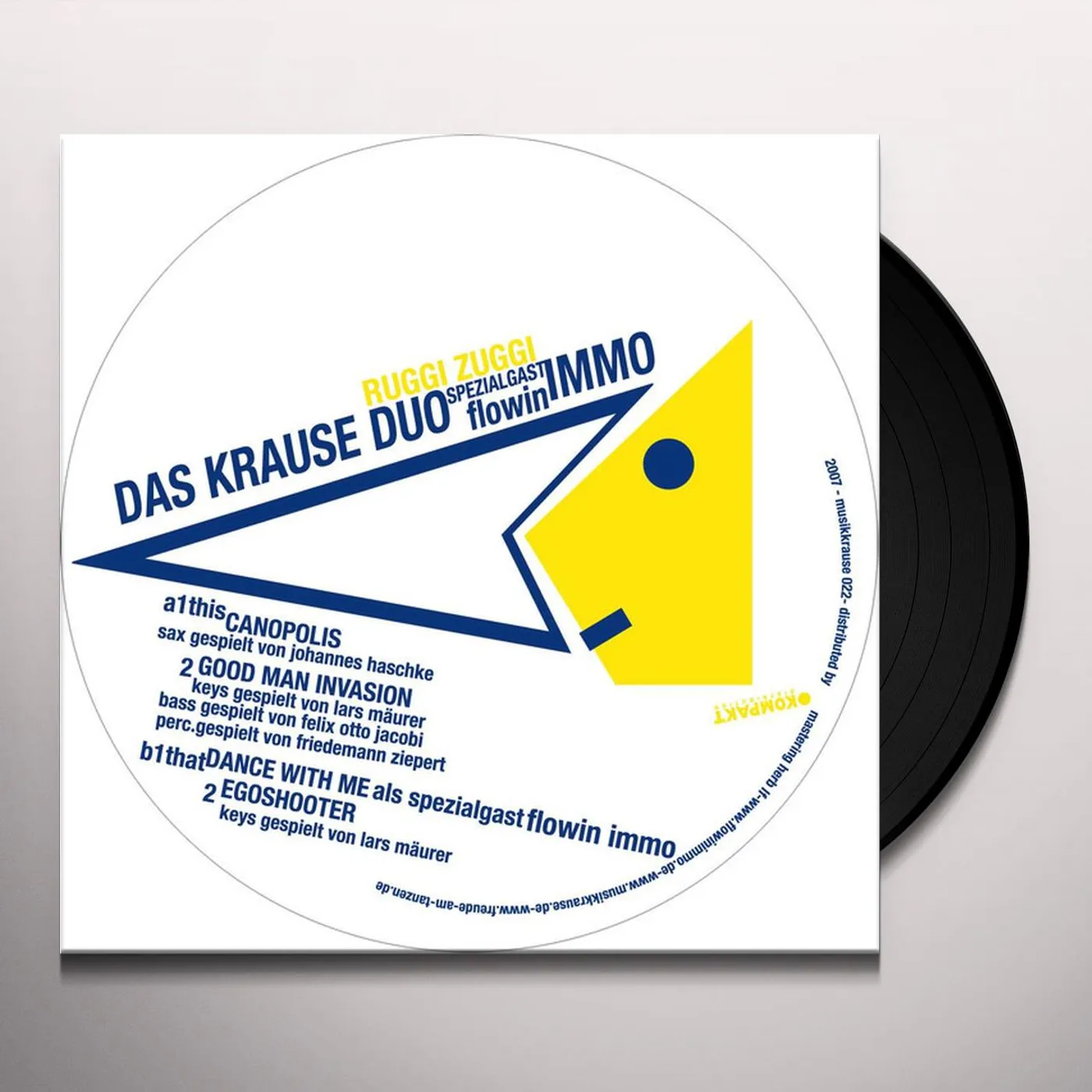 Krause Duo Ruggi Zuggi Vinyl Record