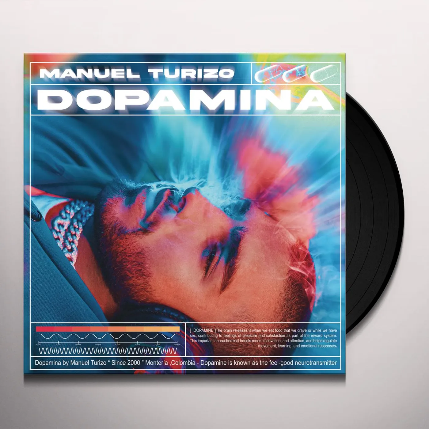 Manuel Turizo Dopamina Vinyl Record