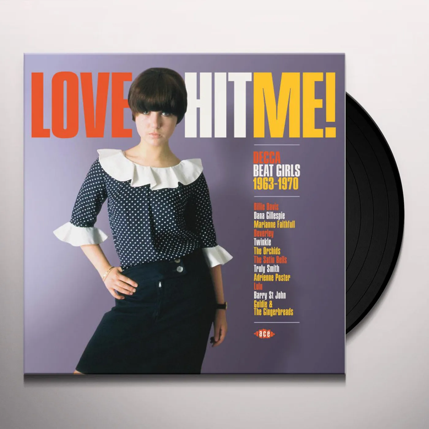 Various Artists  LOVE HIT ME DECCA BEAT GIRLS 1963-1970 (YELLOW VINYL/180G) Vinyl Record