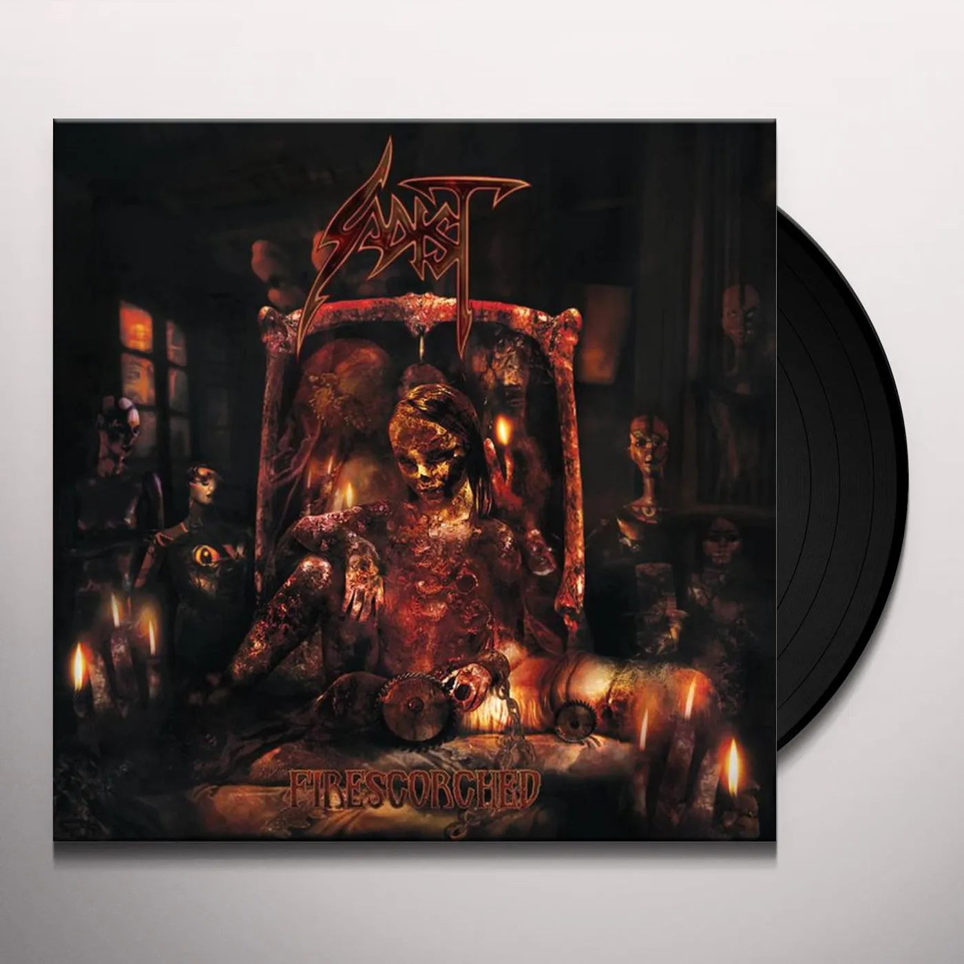 Sadist Firescorched Vinyl Record