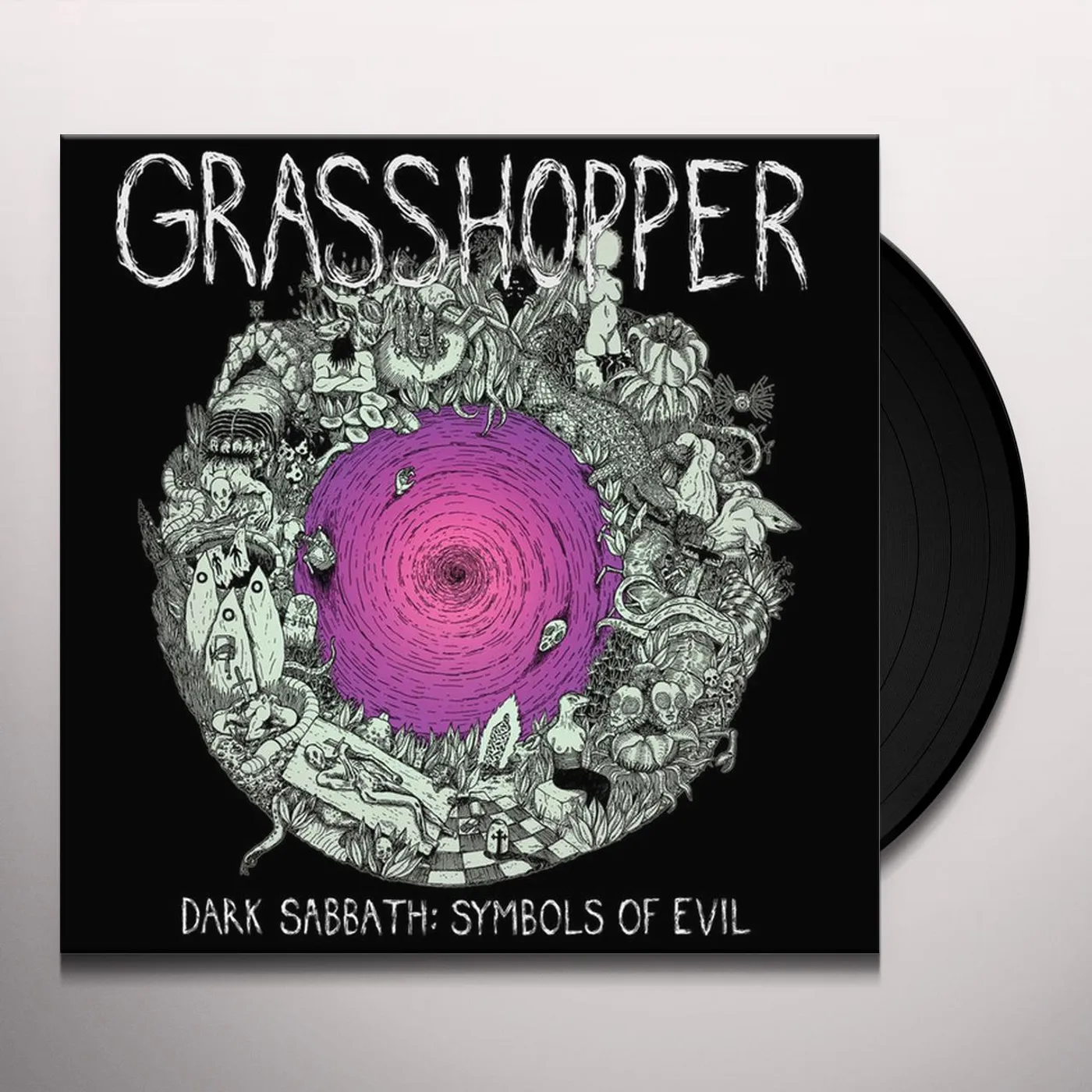Grasshopper Dark Sabbath: Symbols of Evil Vinyl Record
