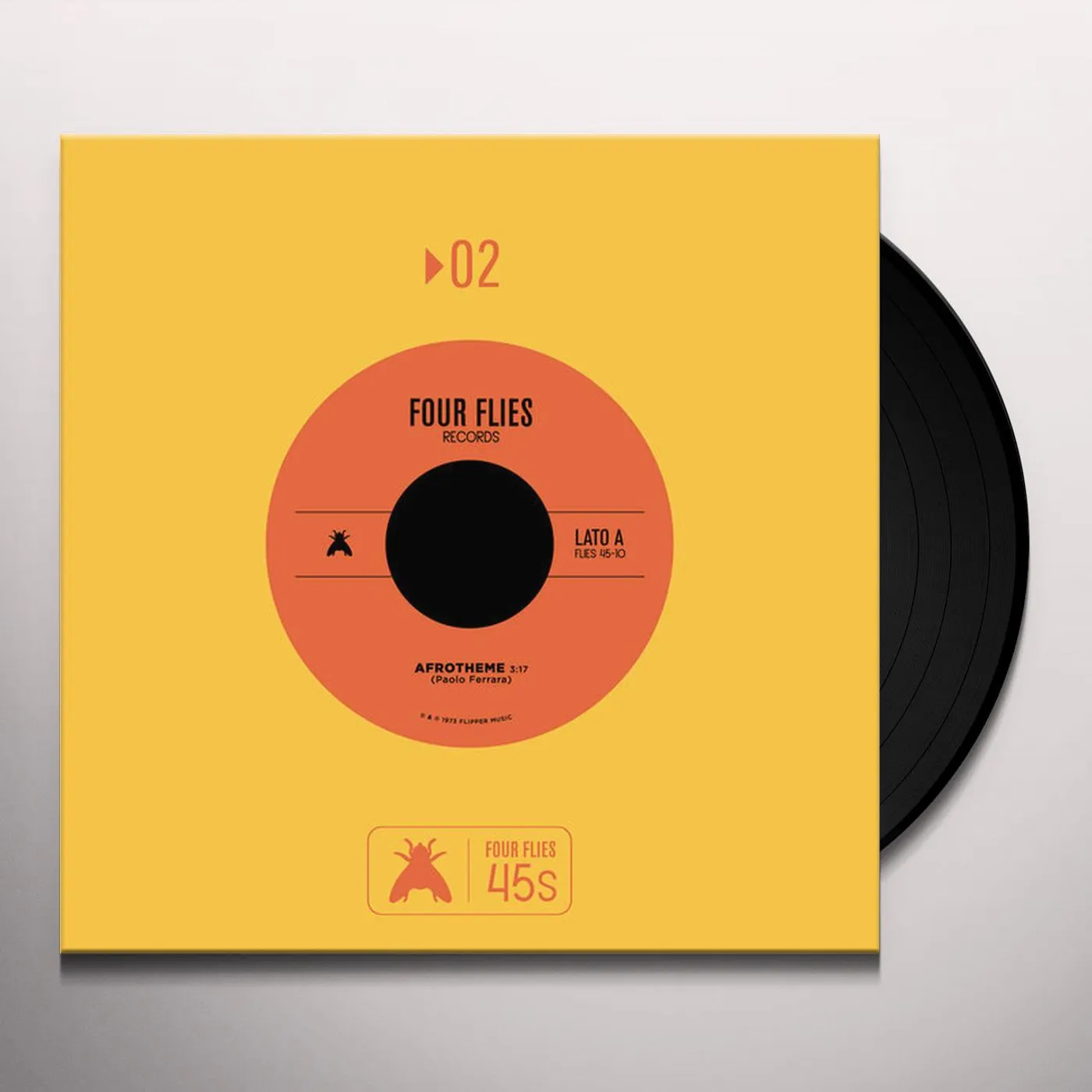 Paolo Ferrara AFROTHEME PERCUSSION BLUES Vinyl Record