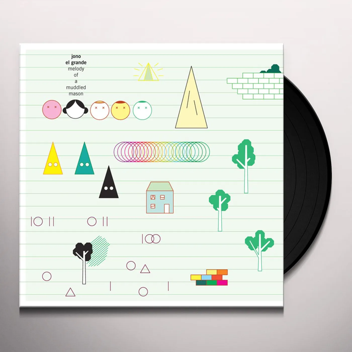 Jono El Grande Melody Of A Muddled Mason Vinyl Record