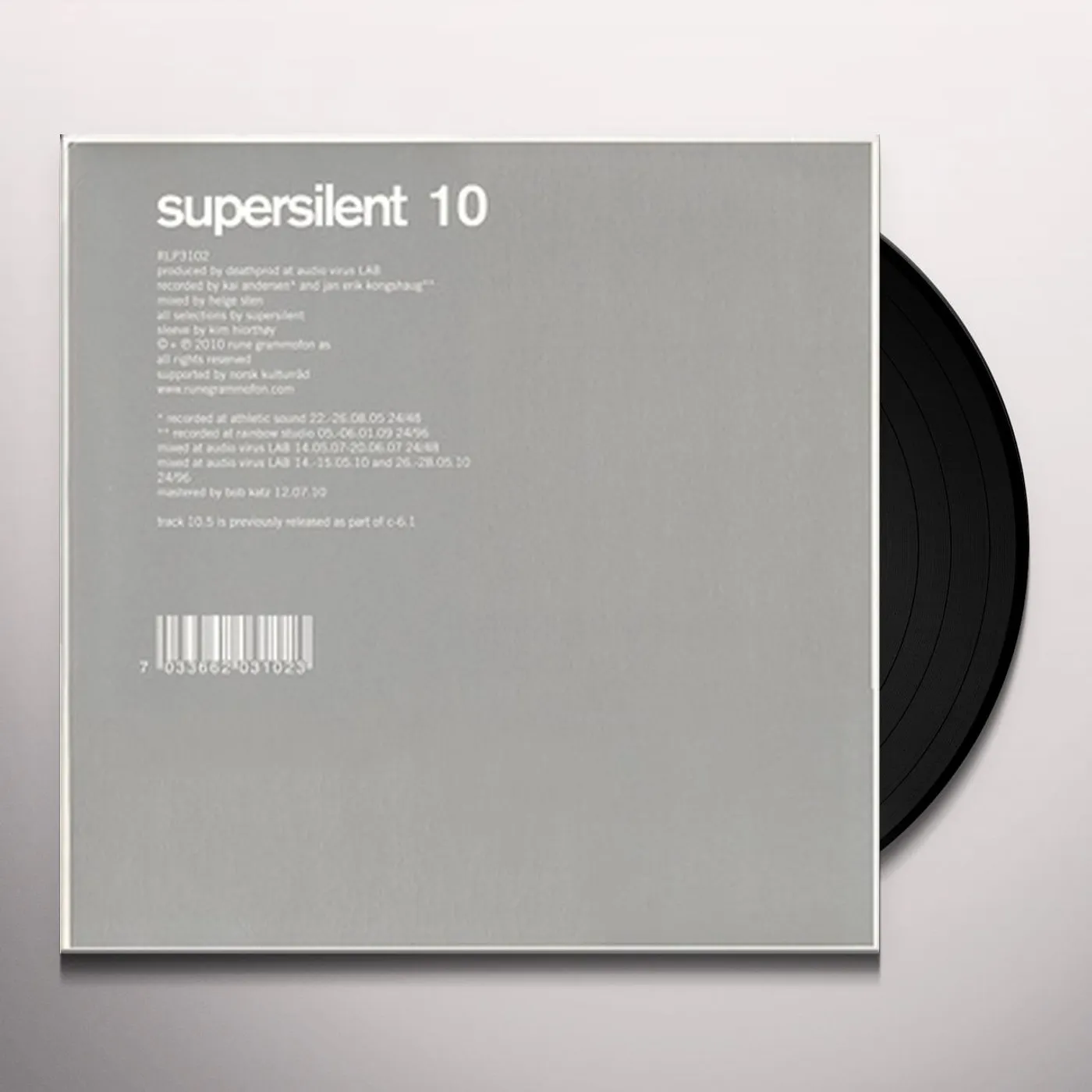 Supersilent 10 Vinyl Record