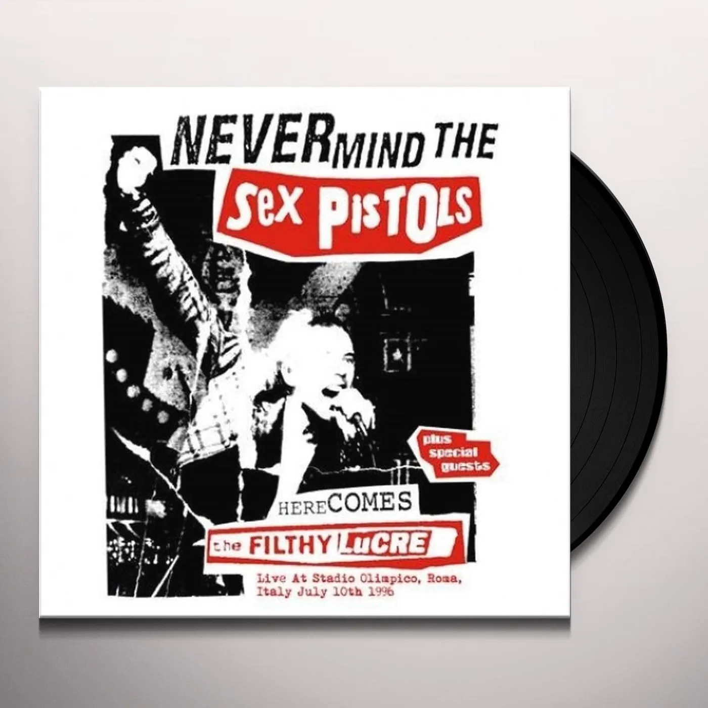 Sex Pistols HERE COMES THE FILTHY LUCRE Vinyl Record