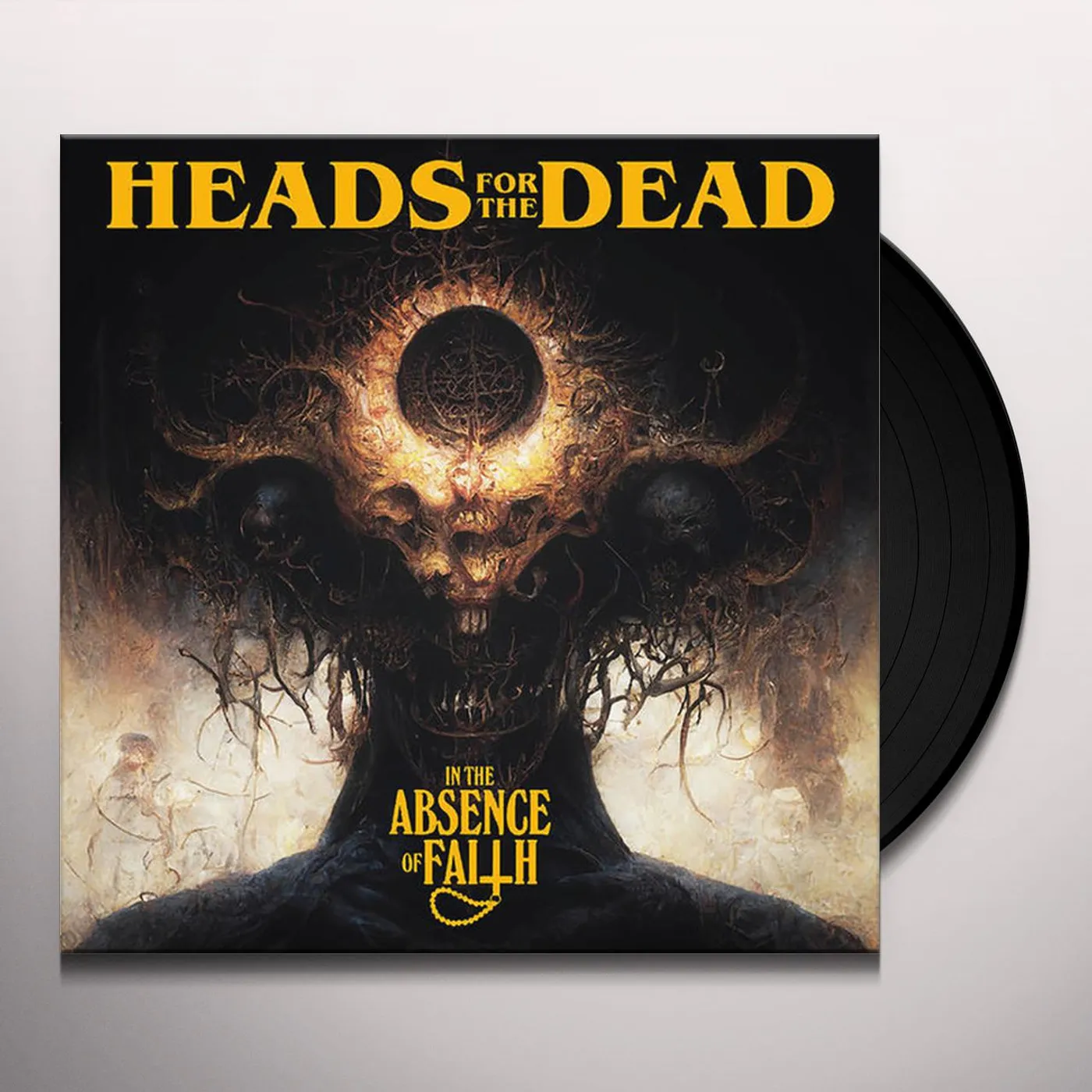 Heads For The Dead IN THE ABSENCE OF FAITH Vinyl Record